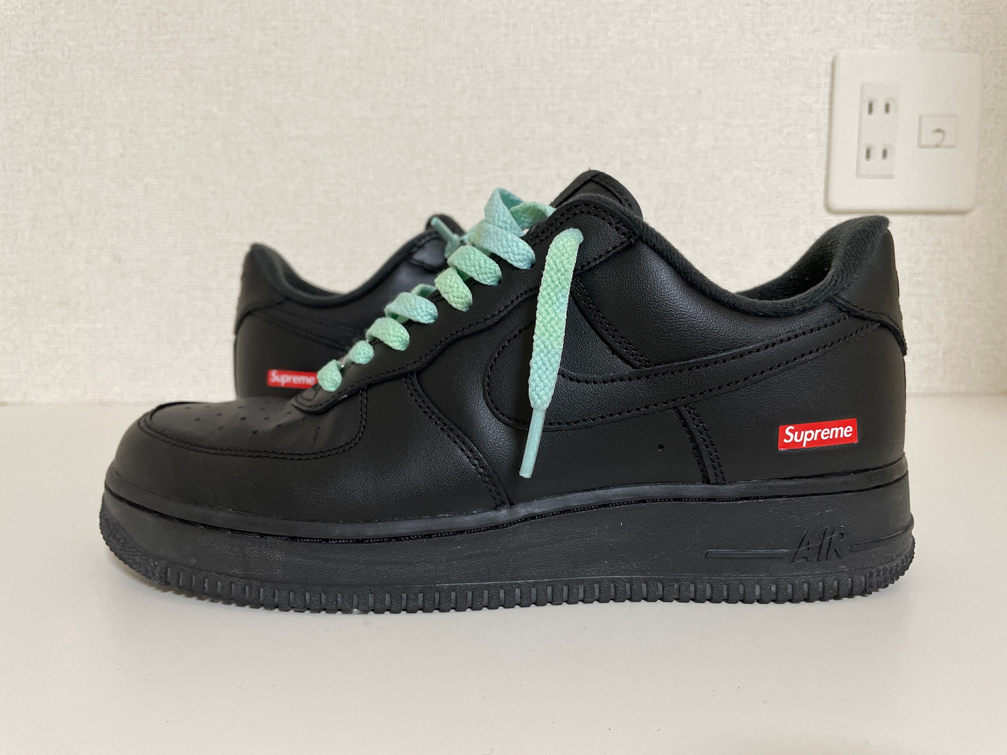 Supreme × Nike Air Force 1 Low "Black"