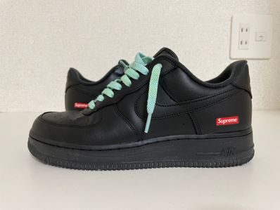 Supreme × Nike Air Force 1 Low "Black"