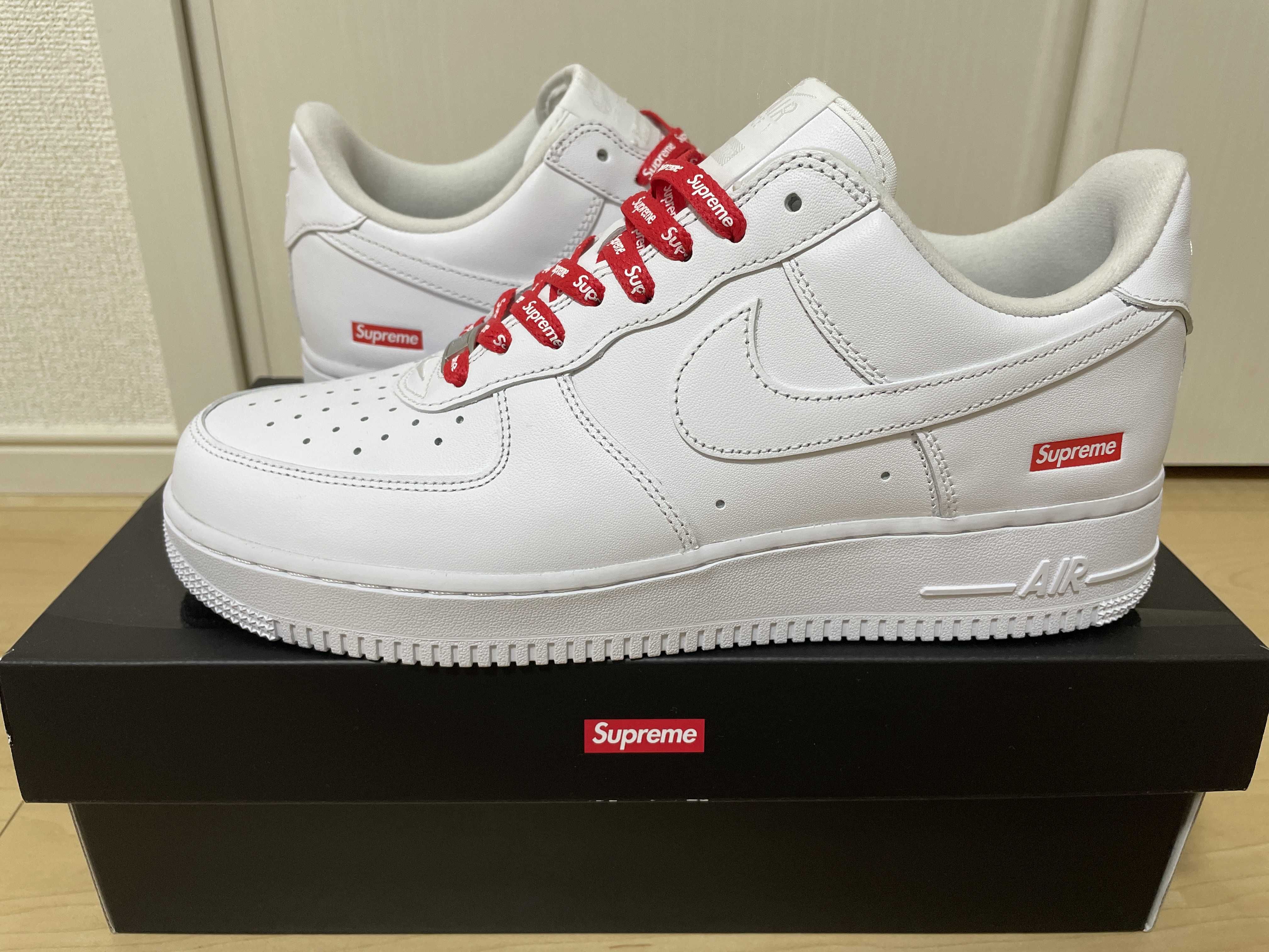 Supreme × Nike Air Force 1 Low "White"