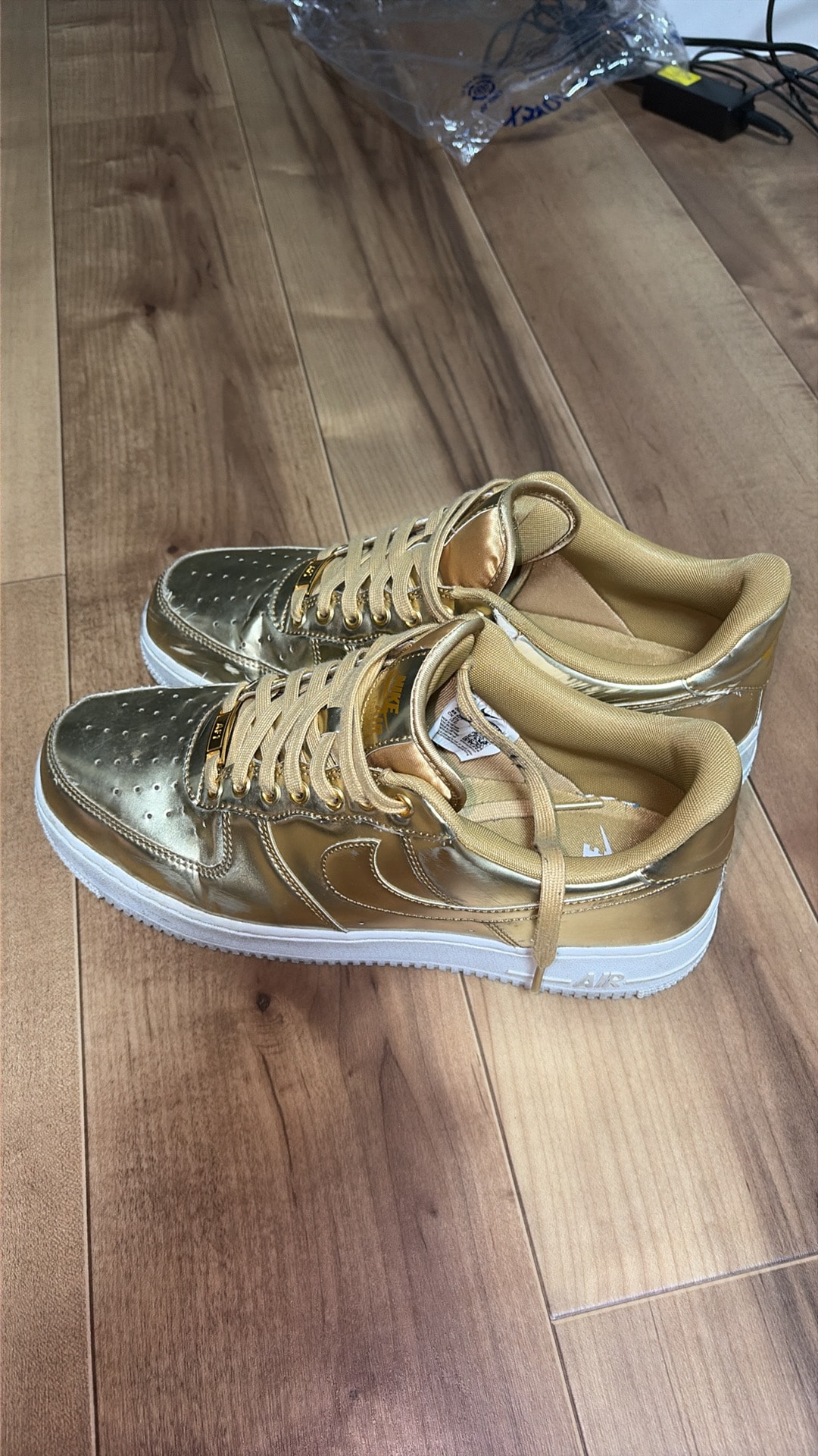 Nike Women's Air Force 1 Low "Metallic Gold"