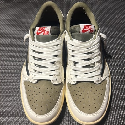 Travis Scott × Nike Air Jordan 1 Low OG SP "Reverse Olive"