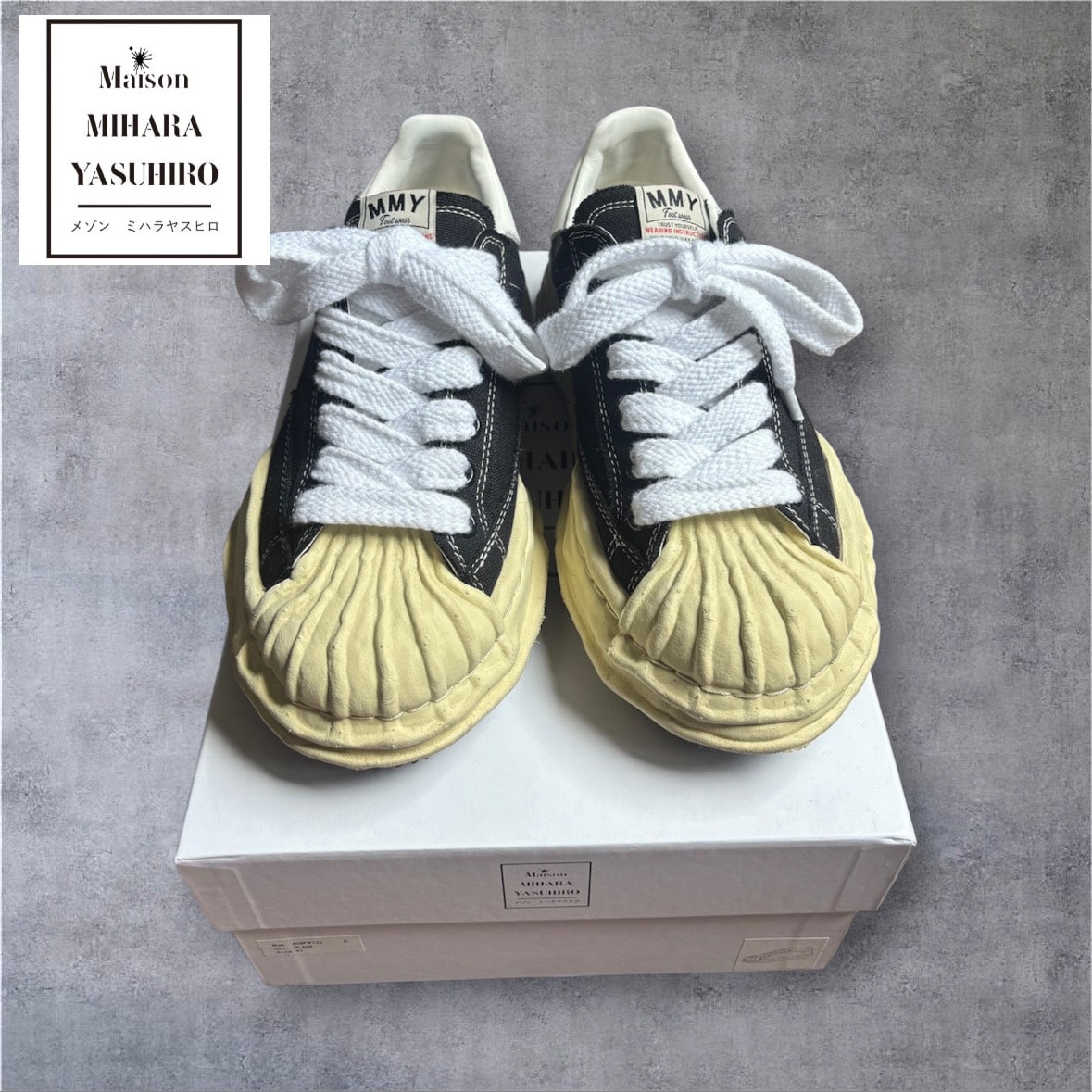 Maison MIHARA YASUHIRO BLAKEY VL OG Sole Canvas Low-top Sneaker