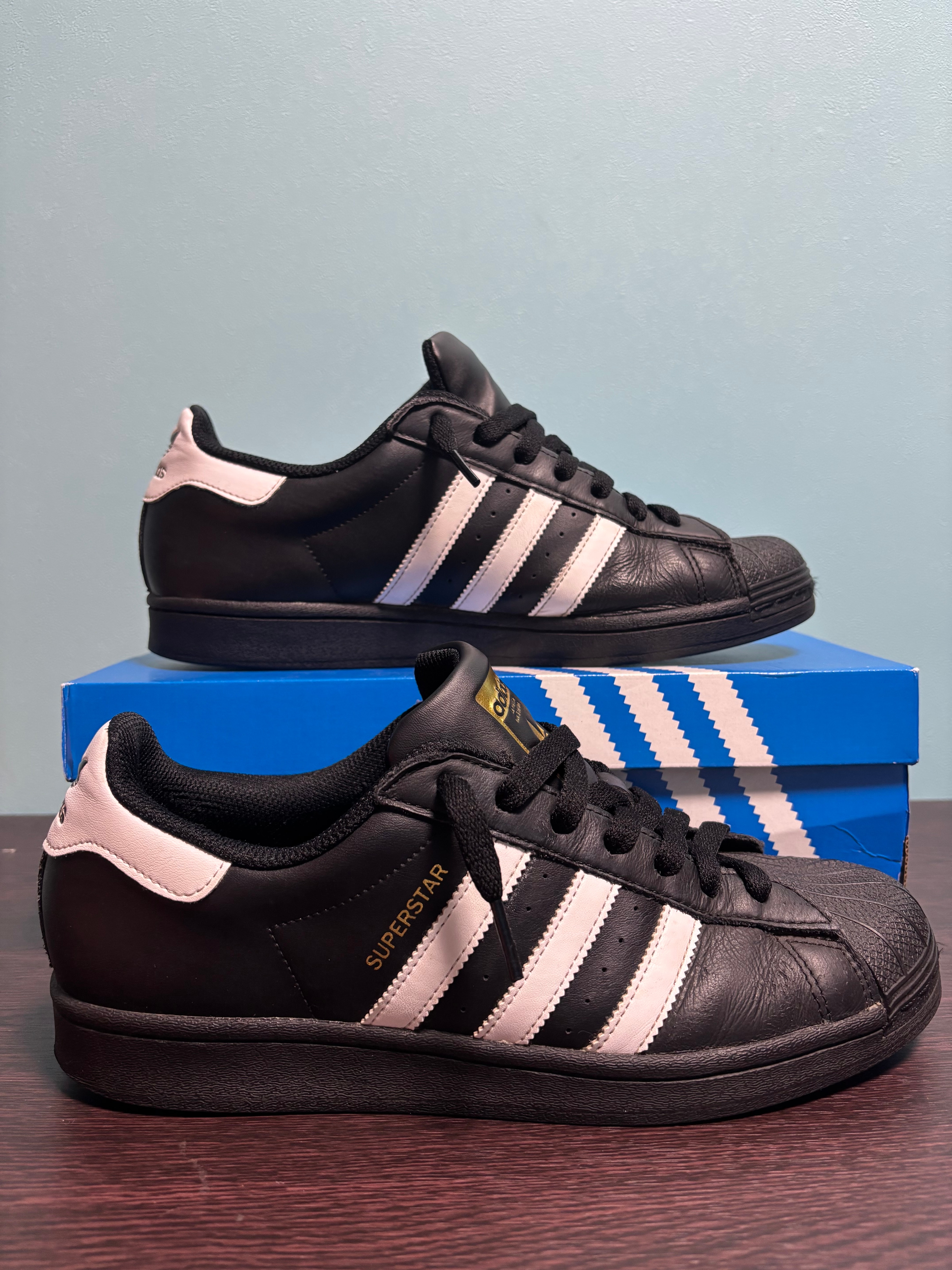 adidas Superstar "Core Black/Footwear White"