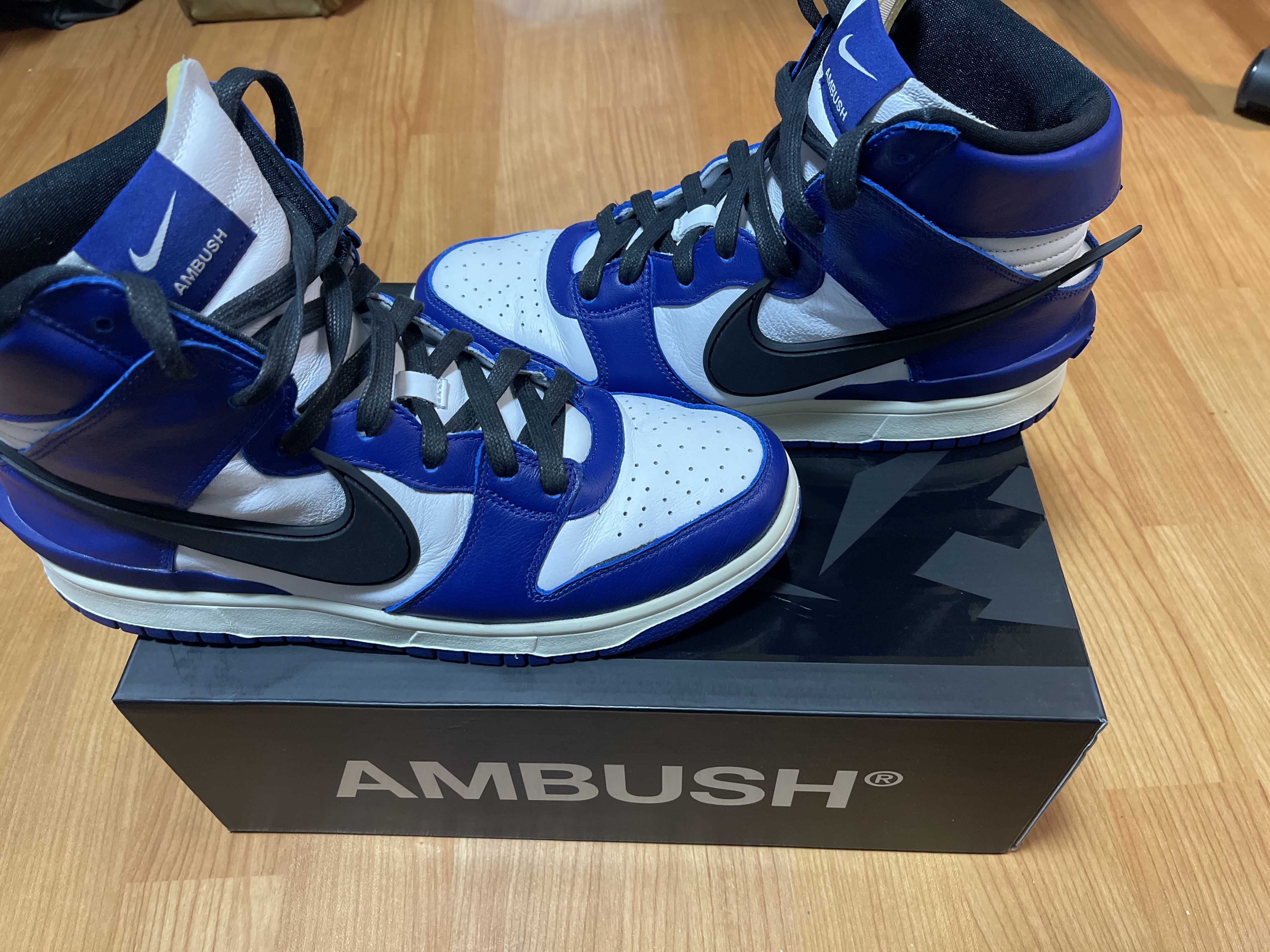 AMBUSH × NIKE DUNK HIGH "DEEP ROYAL"