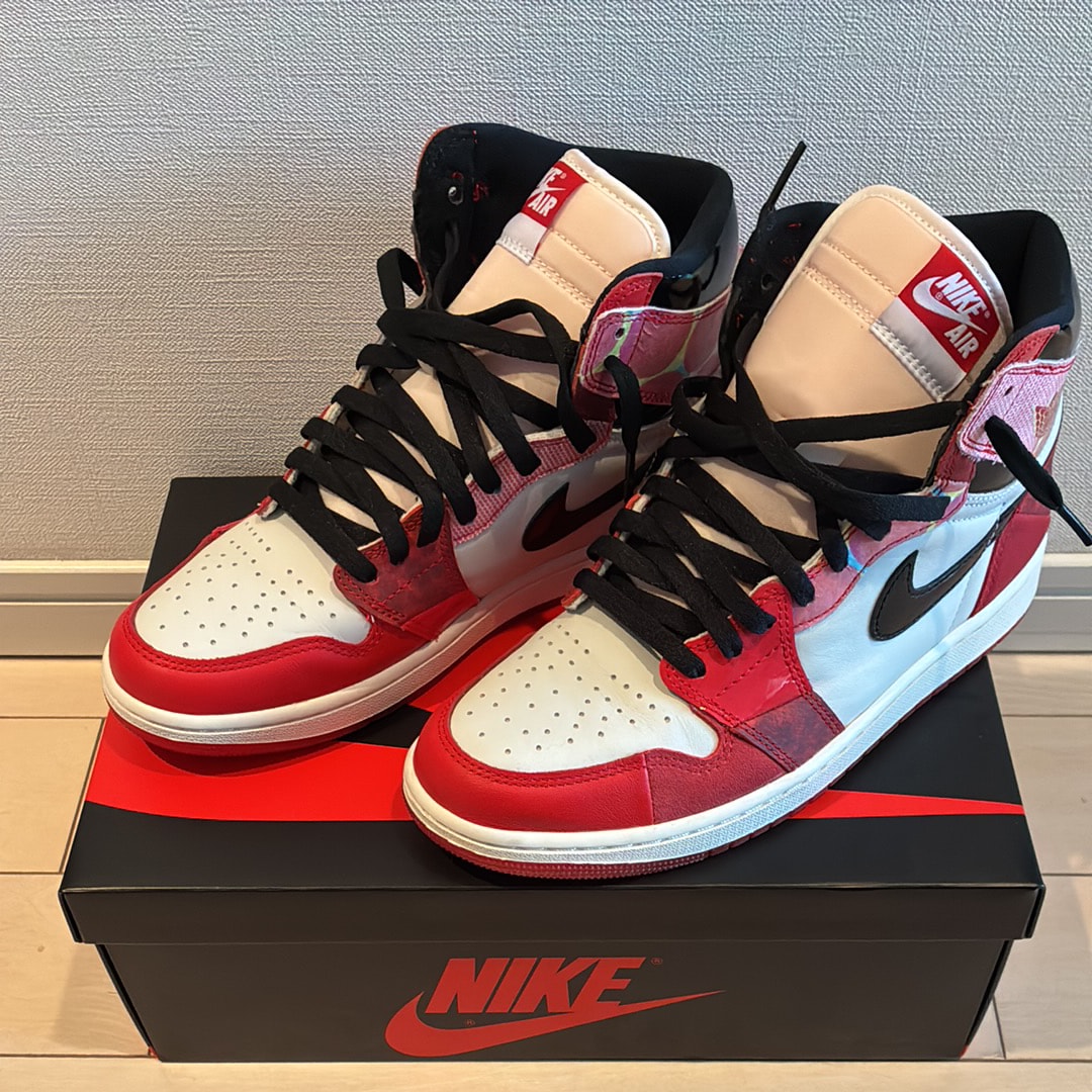 Spider-Man × Nike Air Jordan 1 Retro High OG SP "Spider-Man: Across the Spider-Verse/University Red"