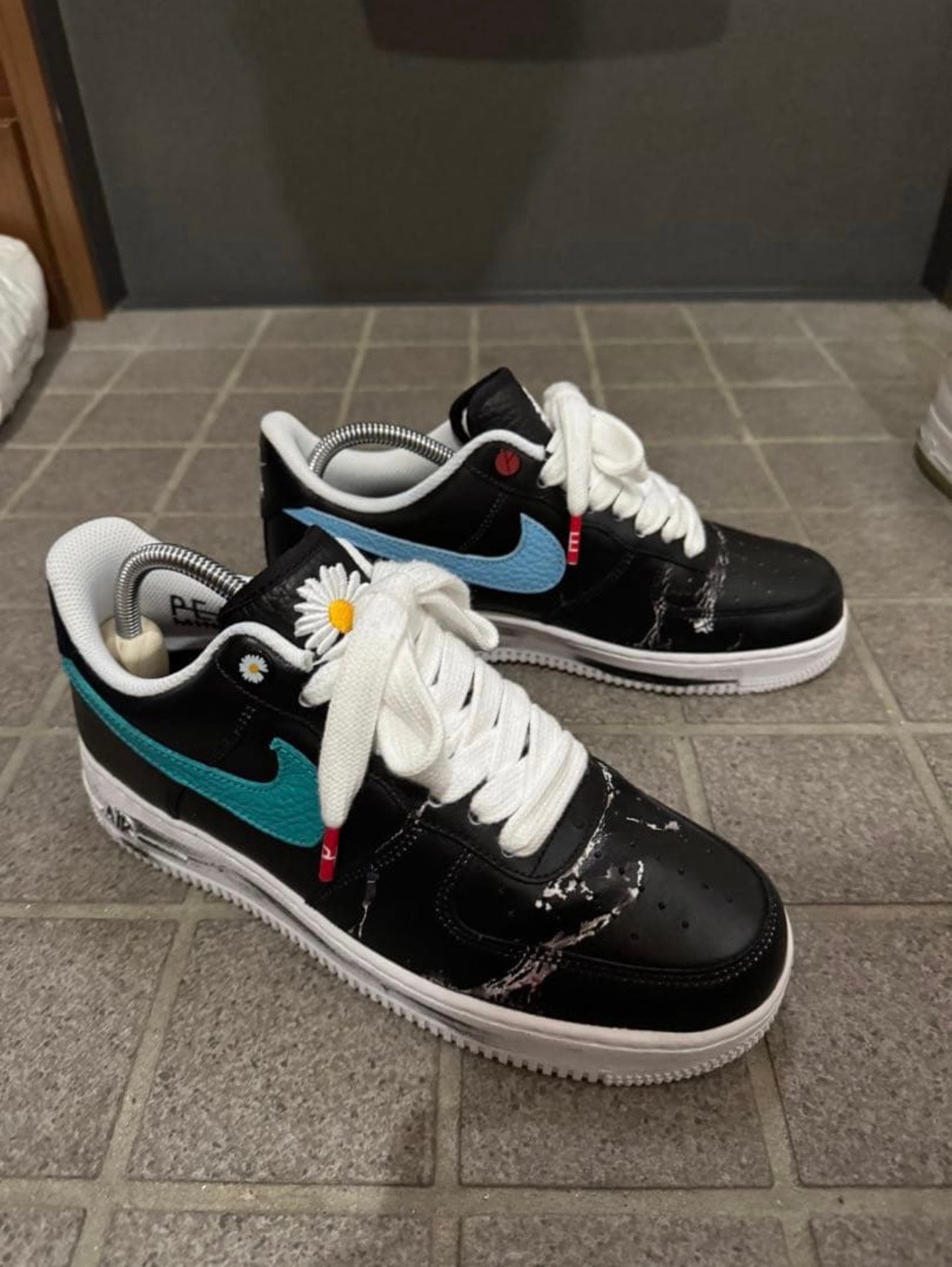 PEACEMINUSONE × Nike Air Force 1 Low '07 Para-Noise 3.0 "Black and Multi-Color" / G-DRAGON