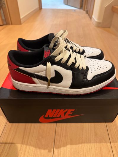 Nike Air Jordan 1 Retro Low OG "Black Toe"
