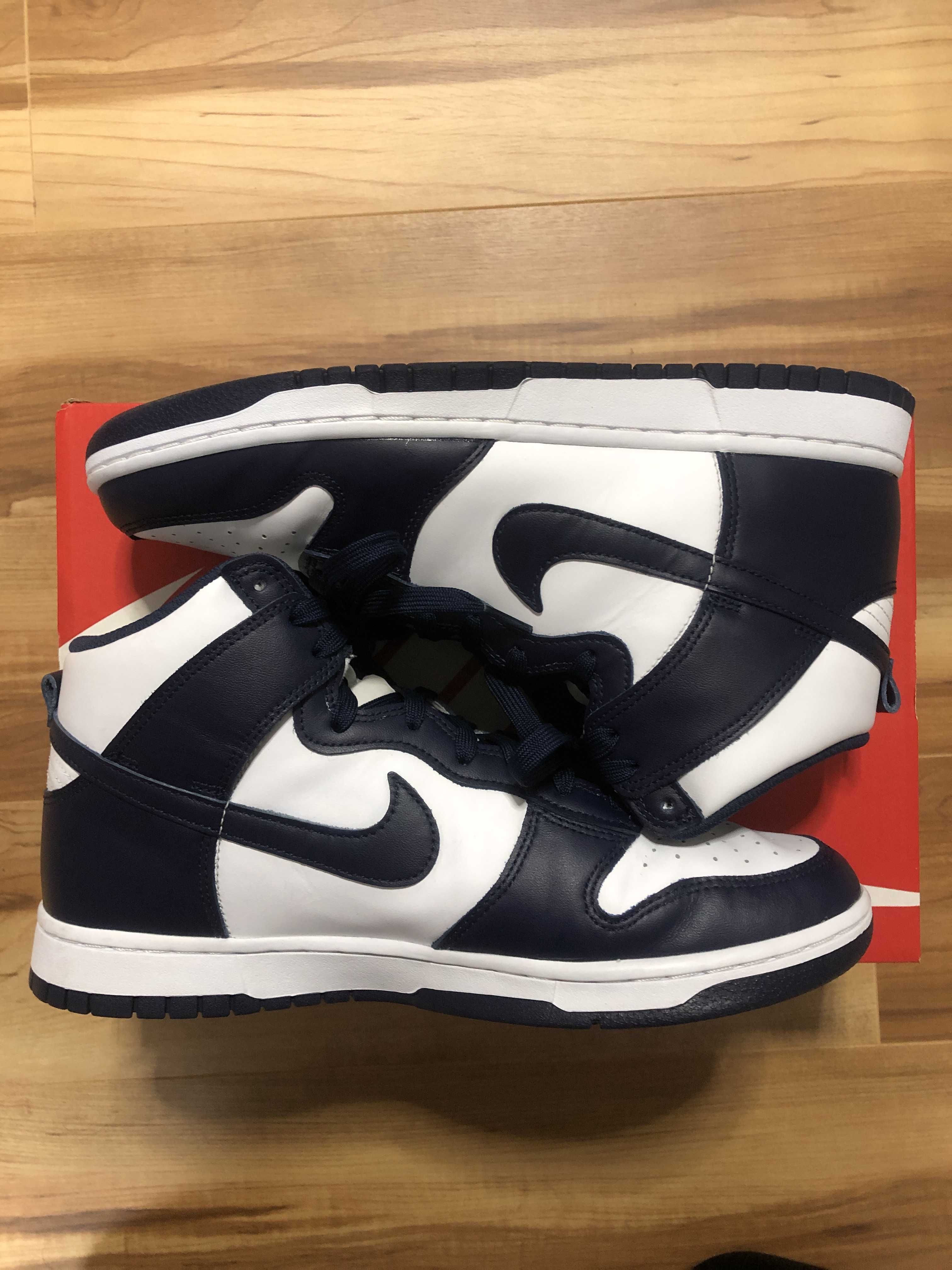 Nike Dunk High "Championship Navy"
