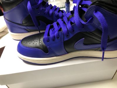 Nike Women's Air Jordan 1 Mid "Purple and Black"