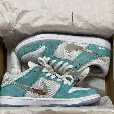 APRIL SKATEBOARDS × Nike SB Dunk Low Pro QS "White and Multi-Color"