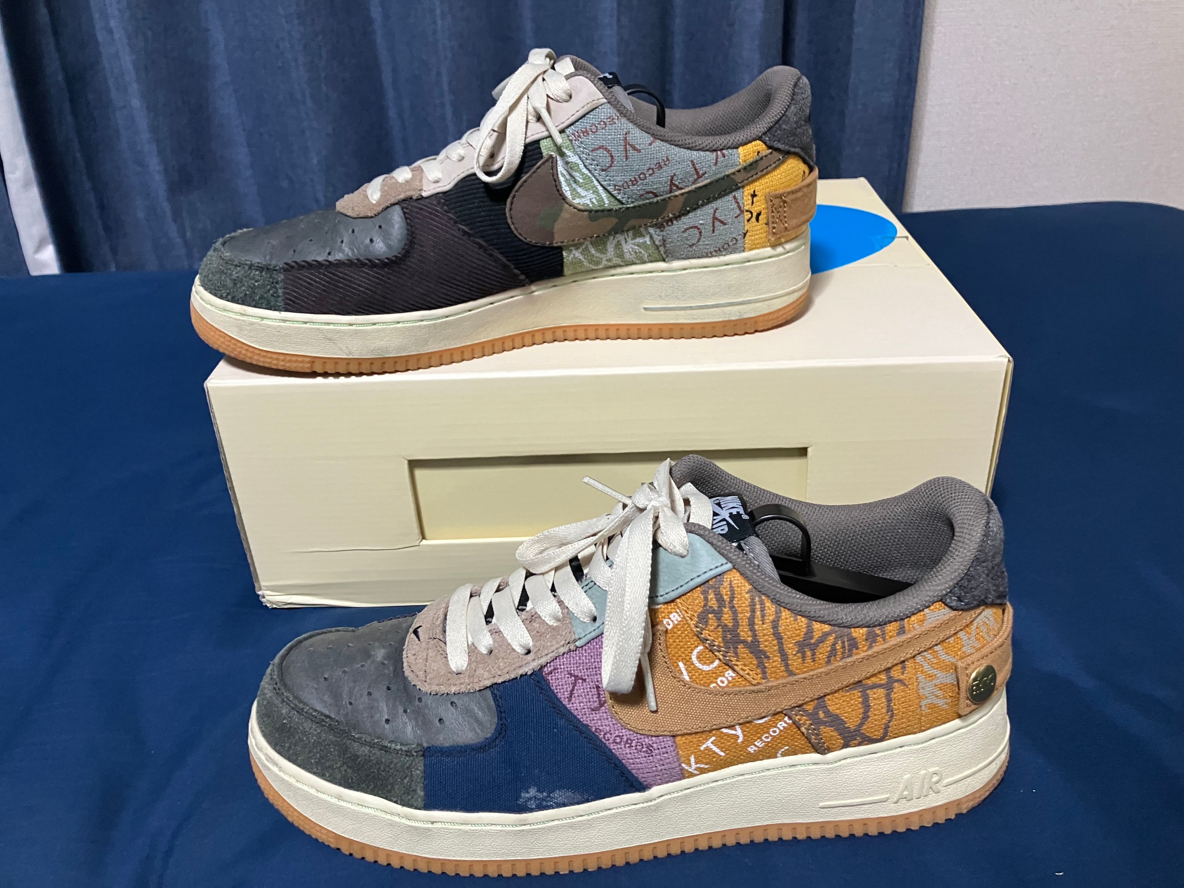 Travis Scott × Nike Air Force 1 Low Cactus Jack "Multi Color"