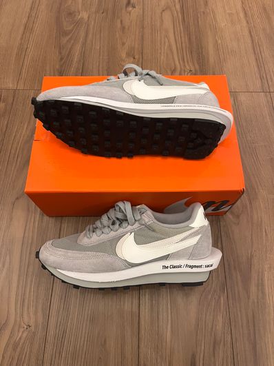 Fragment × sacai × Nike LD Waffle "Light Smoke Grey"