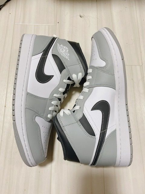 Nike Air Jordan 1 Mid "Grey White/Anthracite"