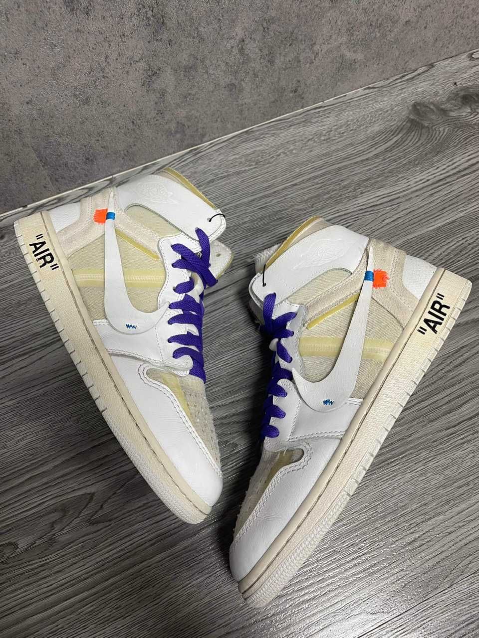 Off-White × Nike Air Jordan 1 Retro High "White"