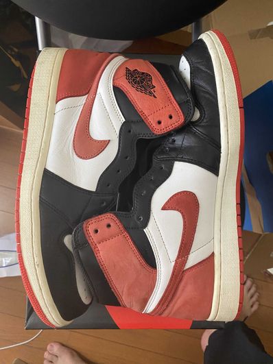 NIKE AIR JORDAN 1 RETRO HIGH "TRACK RED"