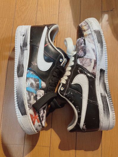 PEACEMINUSONE × Nike Air Force 1 Low Para Noise "Black" / G-DRAGON