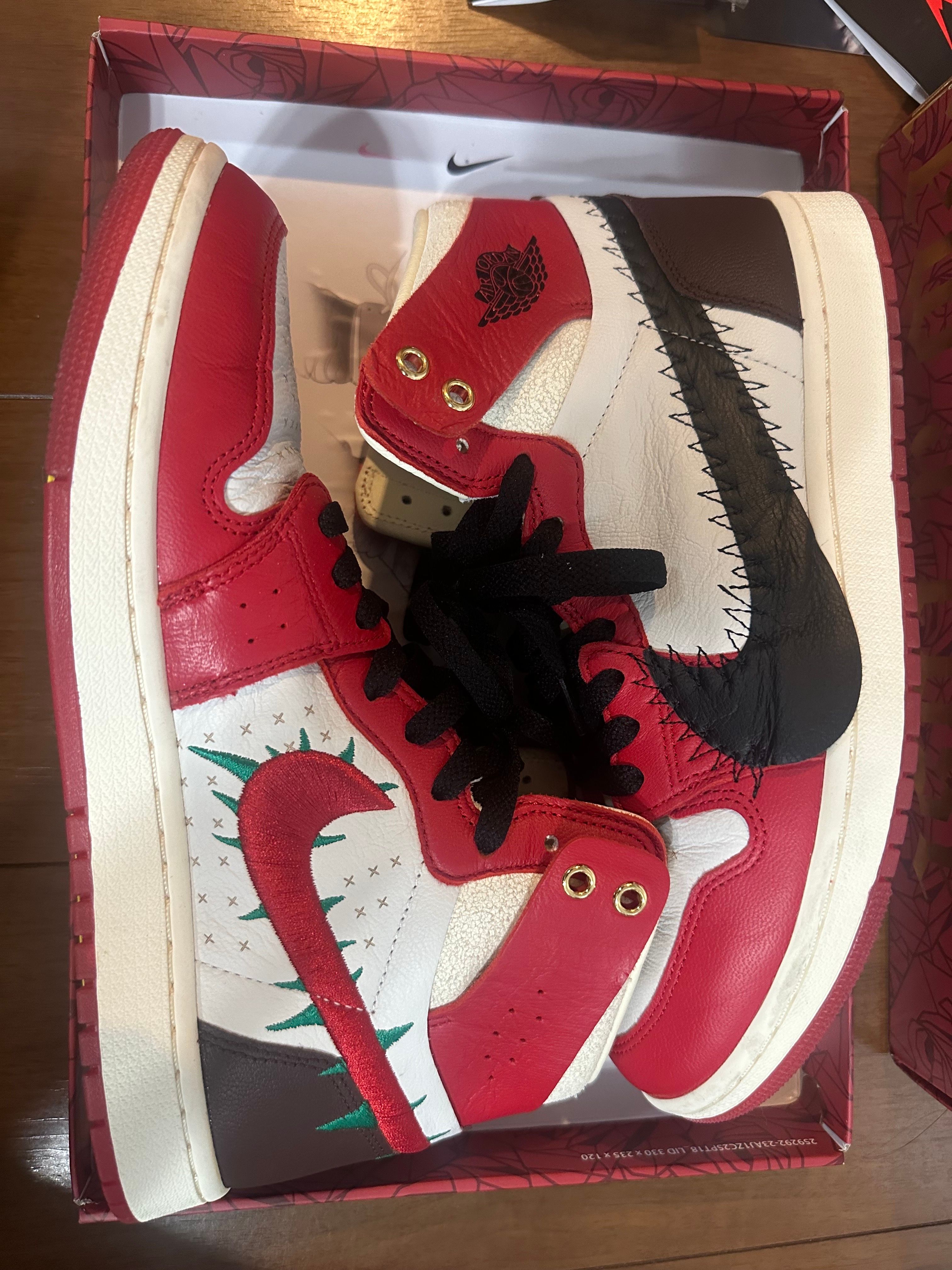Teyana Taylor × Nike Women's Air Jordan 1 High Zoom CMFT 2 "Gym Red"