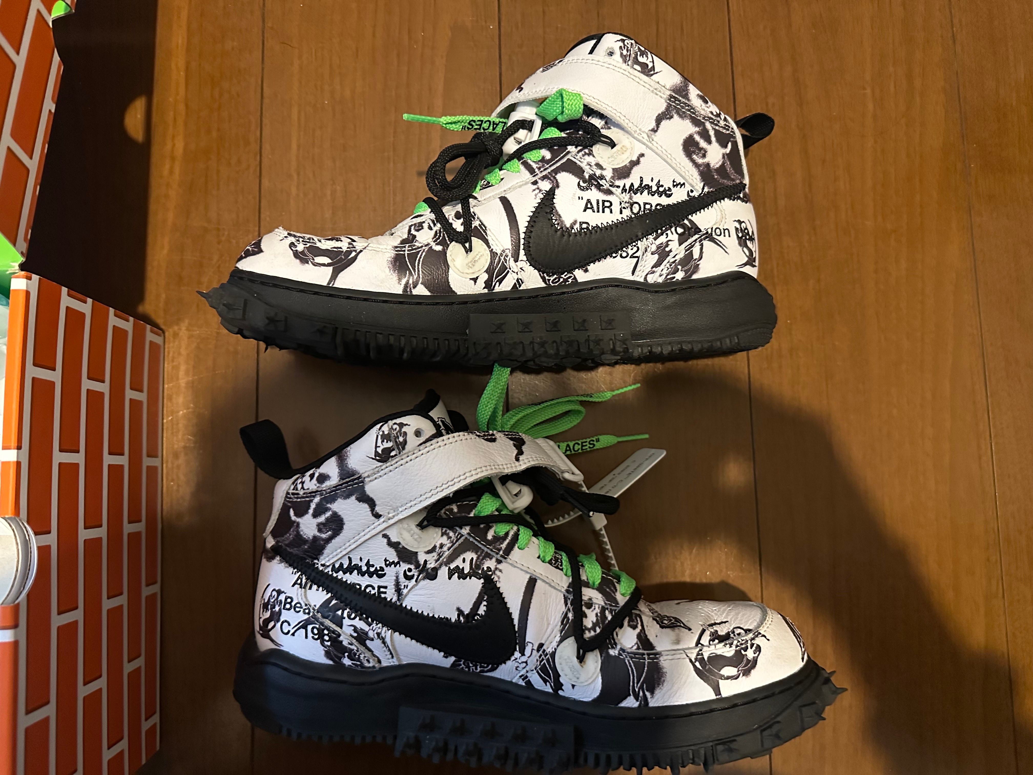 Off-White × Nike Air Force 1 Mid "Grim Reaper"