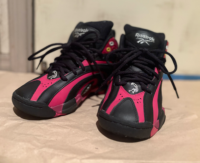 ADIDAS × REEBOK SHAQNOSIS "SEMI PURSUIT PINK/BLACK"