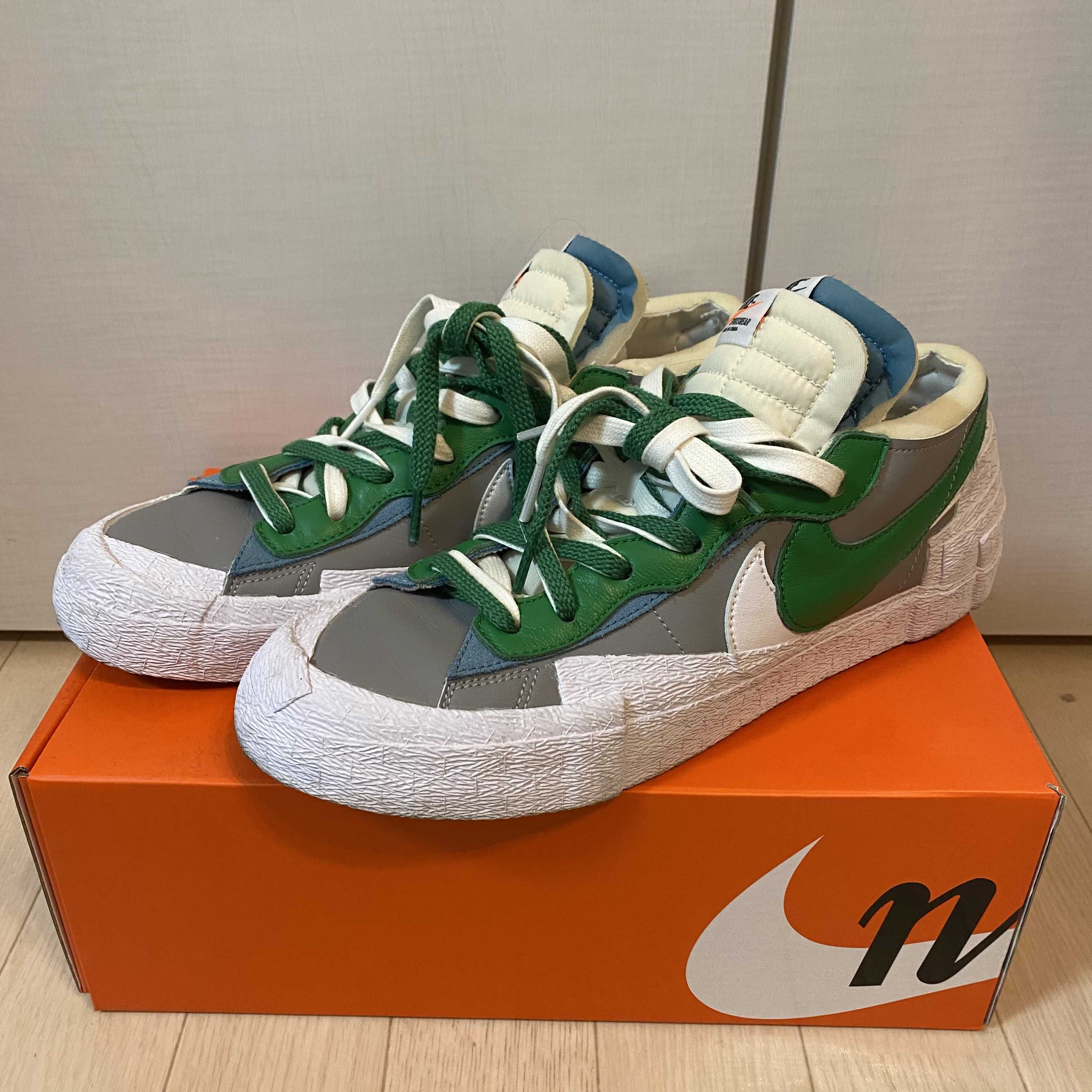 sacai × Nike Blazer Low "Classic Green"
