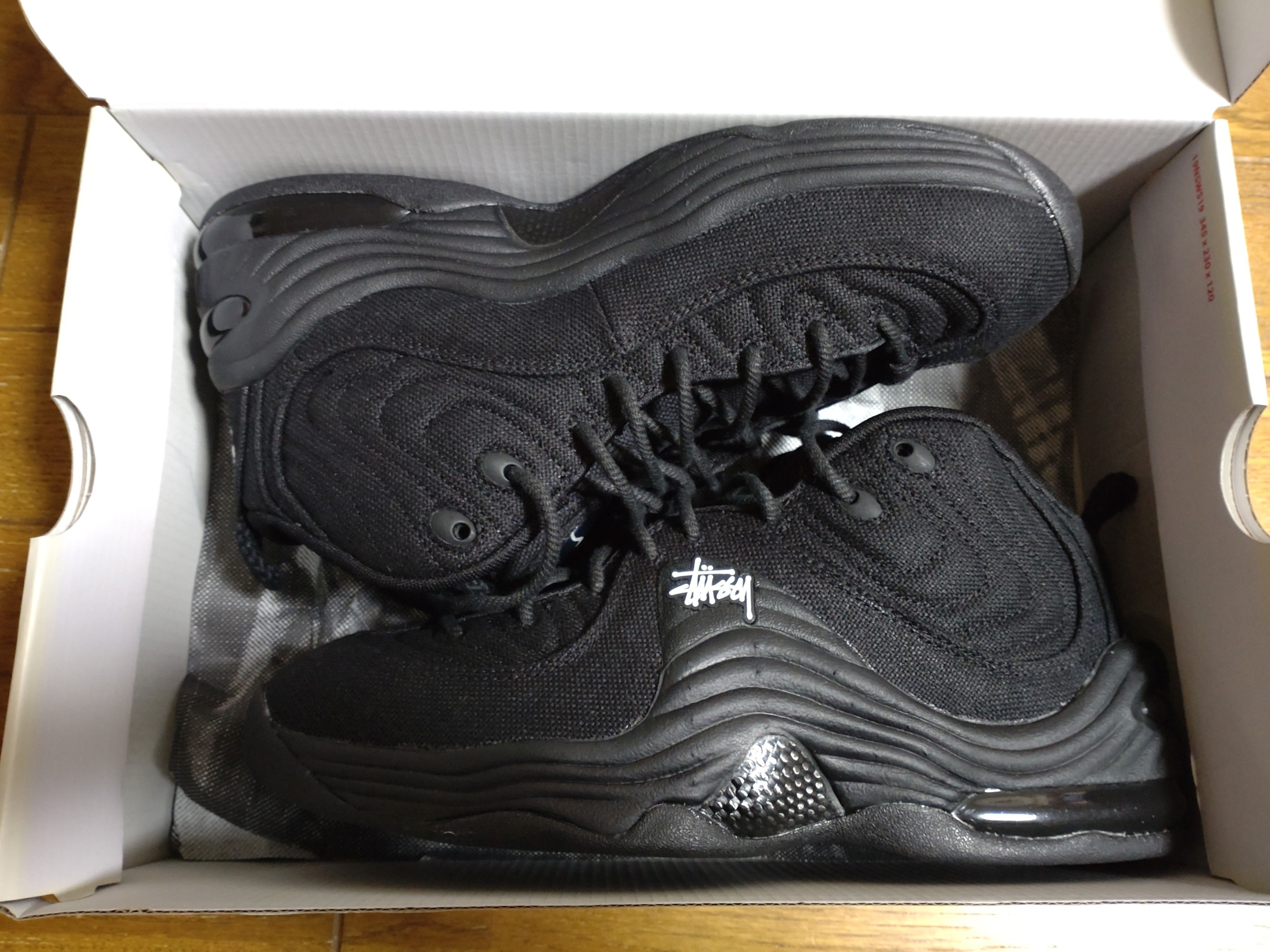 Stussy × Nike Air Penny 2 "Black"