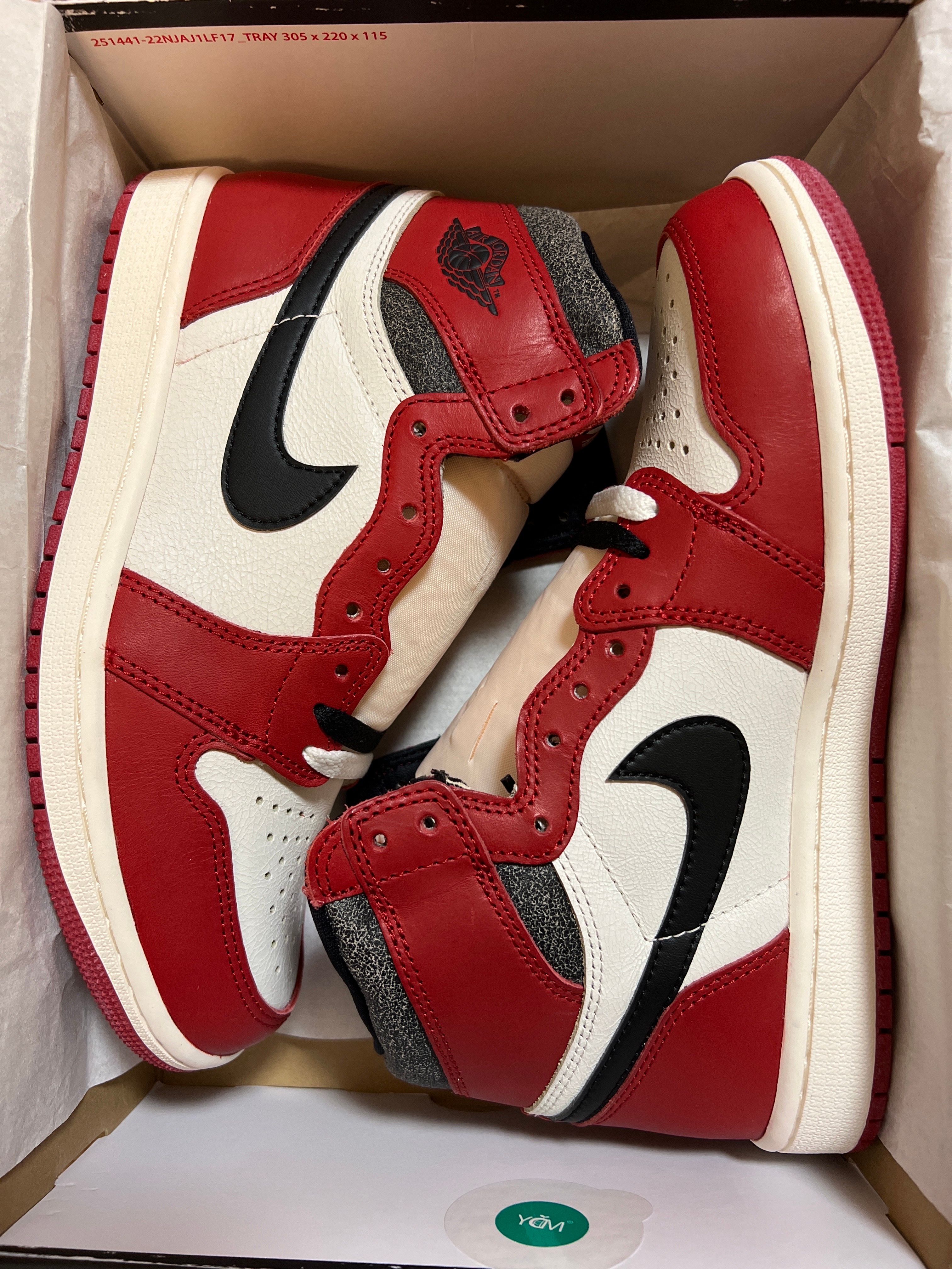 Nike Air Jordan 1 High OG "Lost & Found/Chicago"