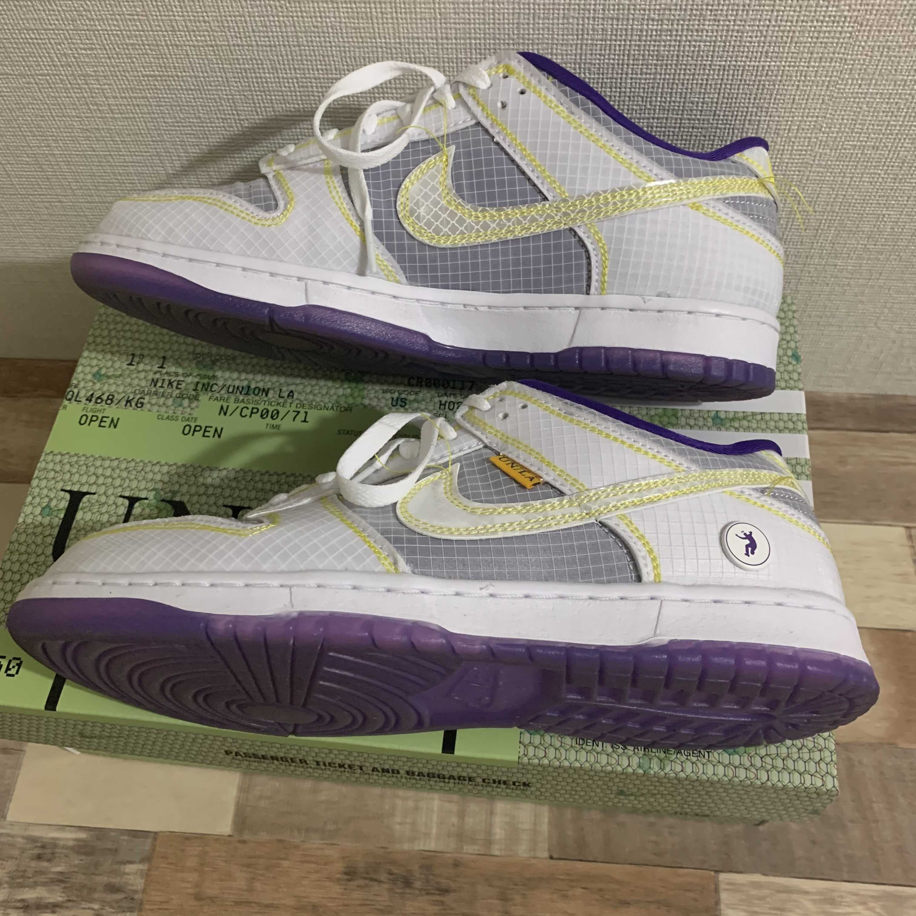 UNION × Nike Dunk Low "Court Purple"