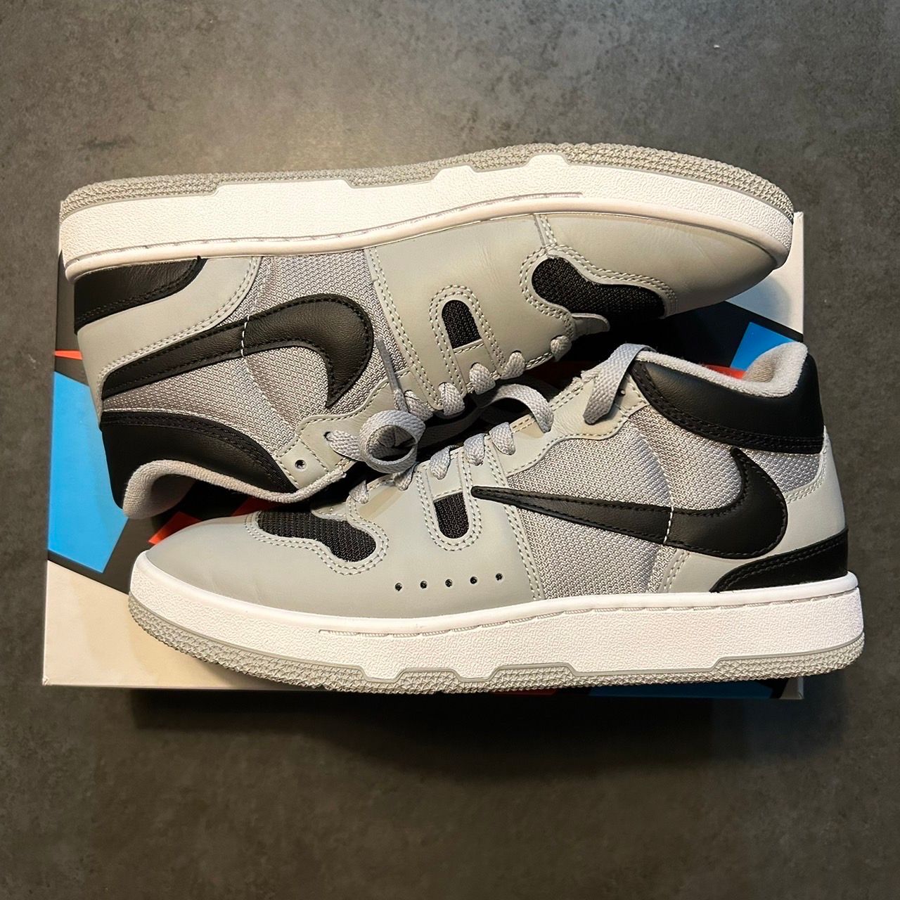 Travis Scott Cactus Jack × Nike Attack (Mac Attack) "Light Smoke Grey"