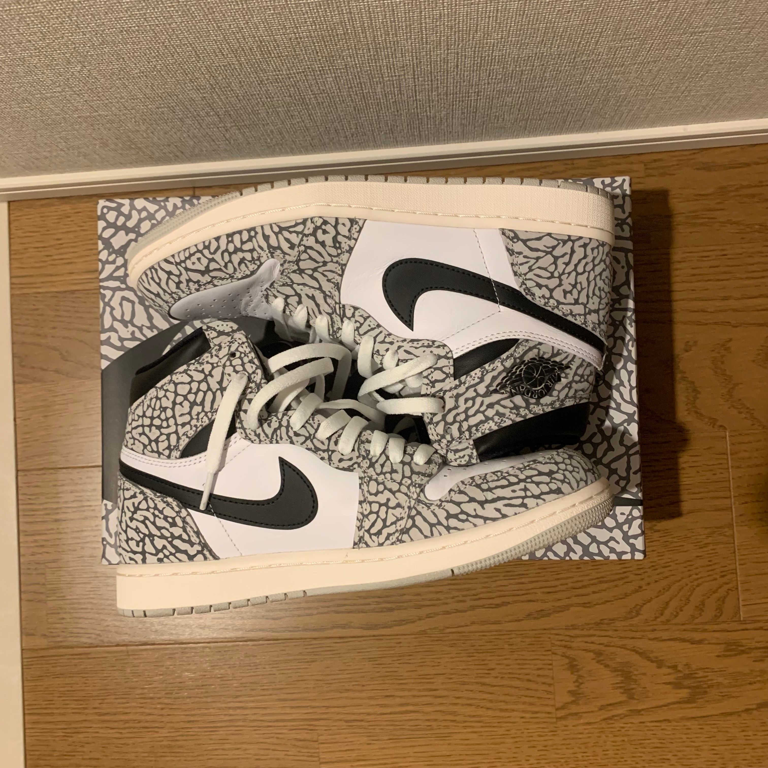 Nike Air Jordan 1 High OG "White Cement/Safari"
