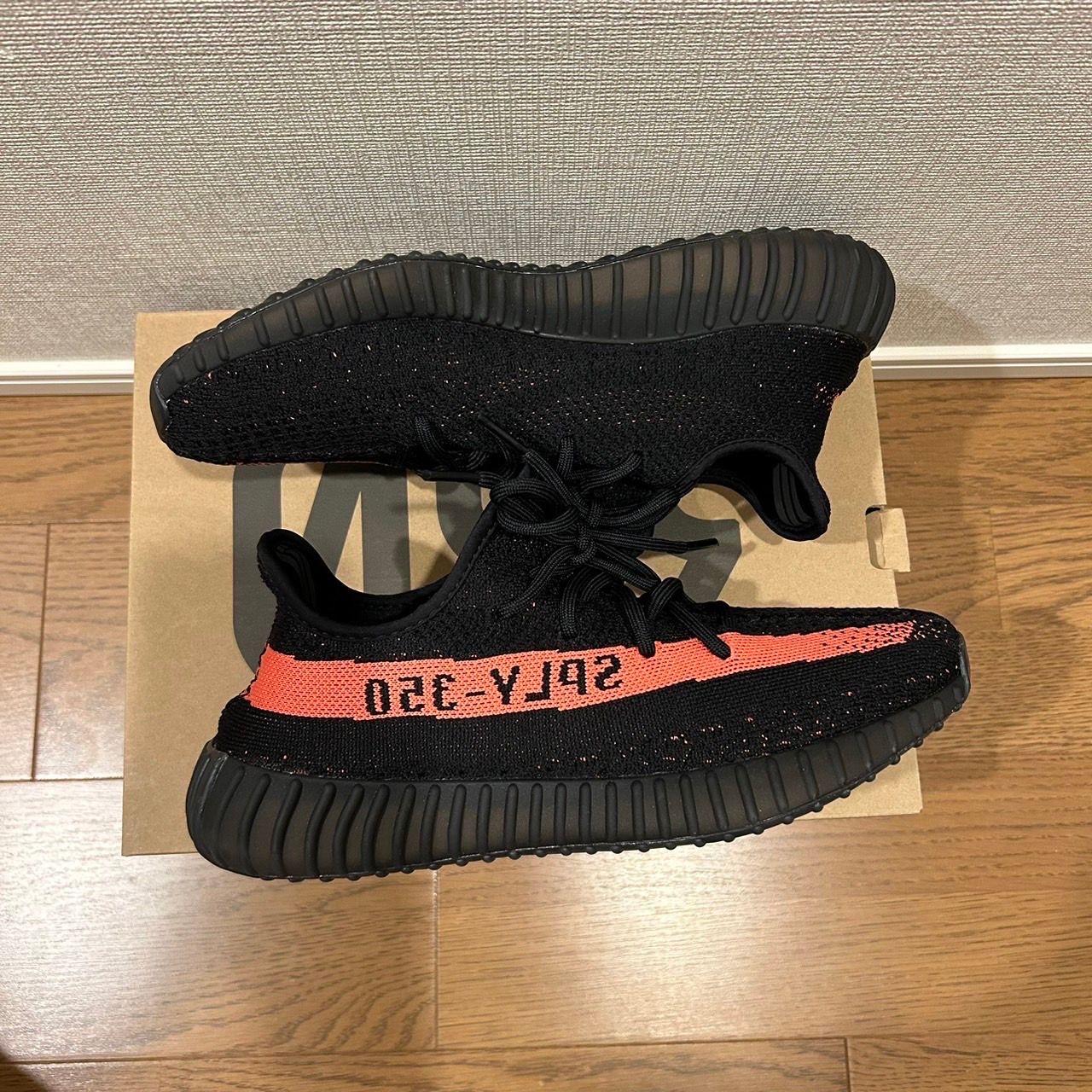 adidas YEEZY Boost 350 V2 "Core Black/Red"