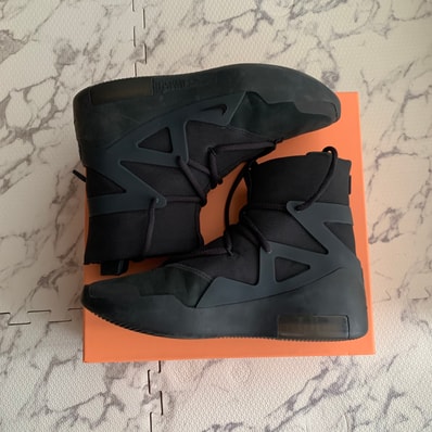 Fear Of God × Nike Air 1 "Triple Black"