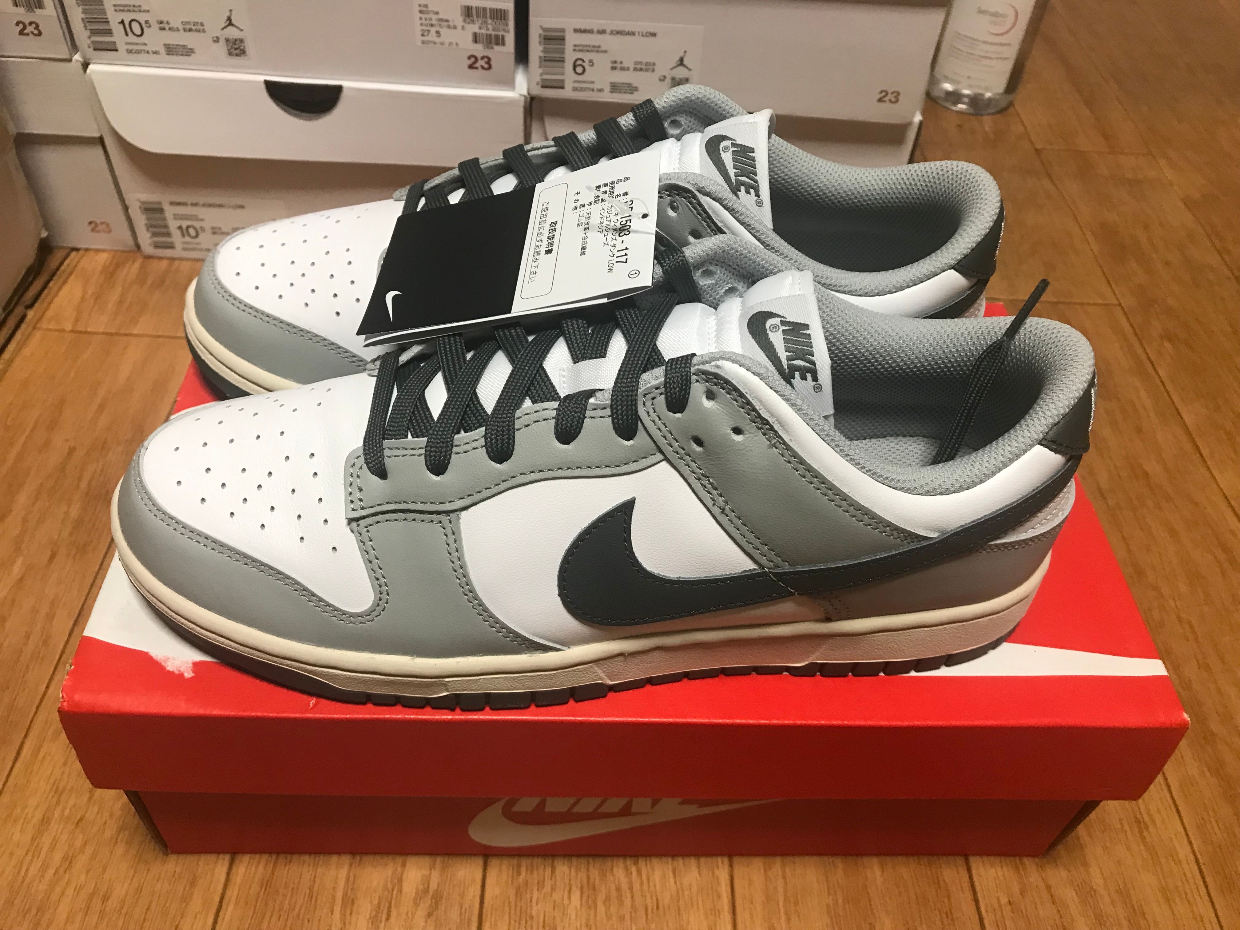 Nike Women's Dunk Low "White Light Smoke Grey"