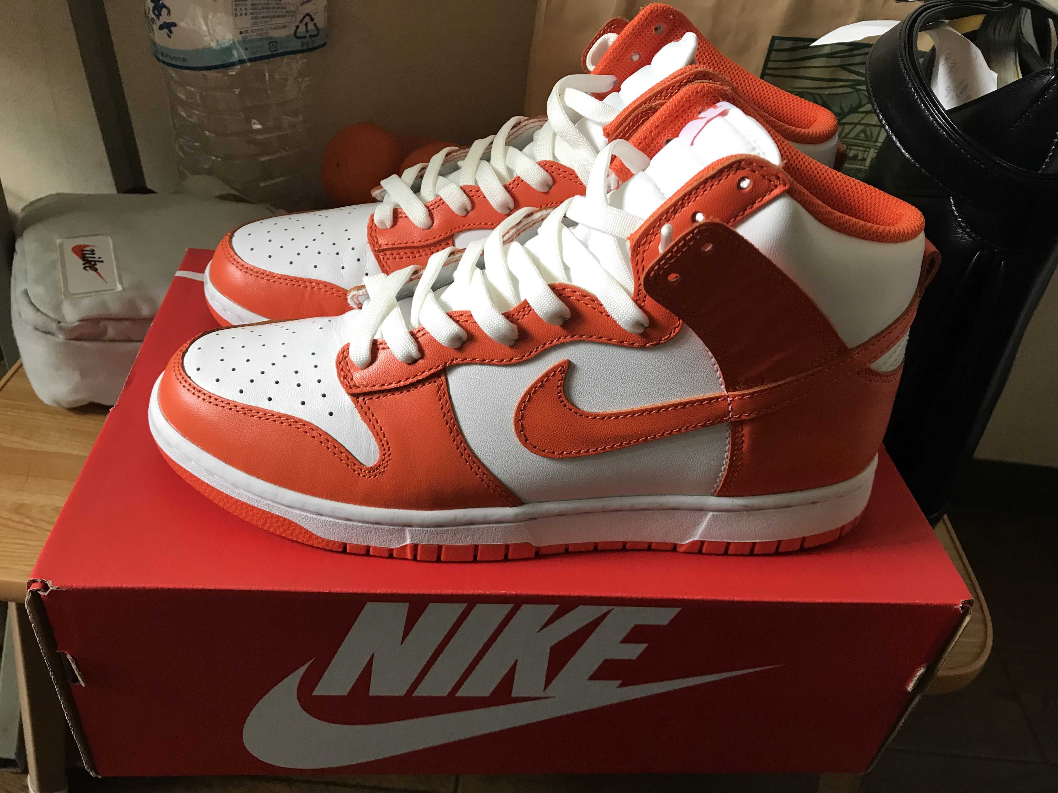 Nike Dunk High "Orange Blaze"