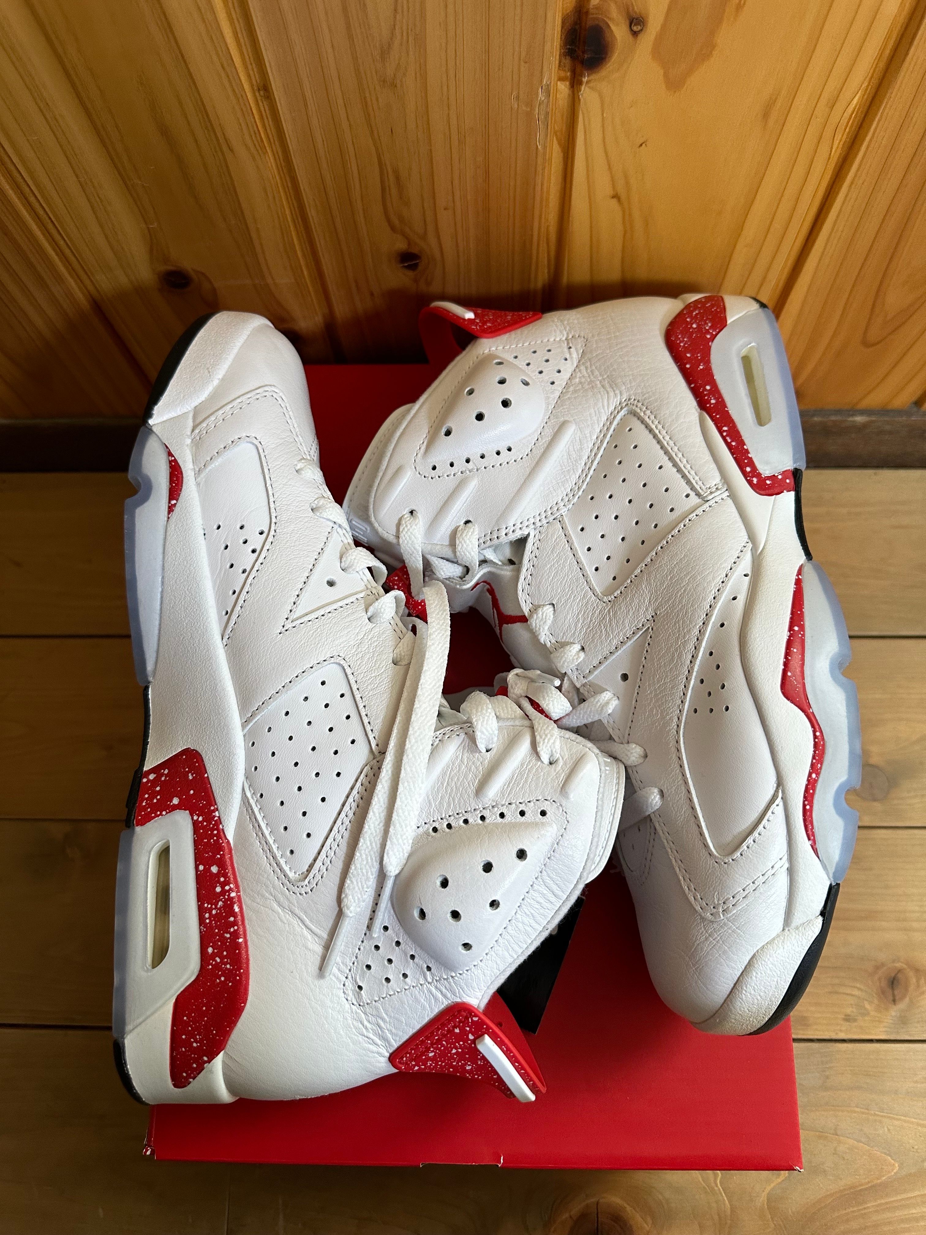 Nike Air Jordan 6 "White and University Red/Red Oreo"