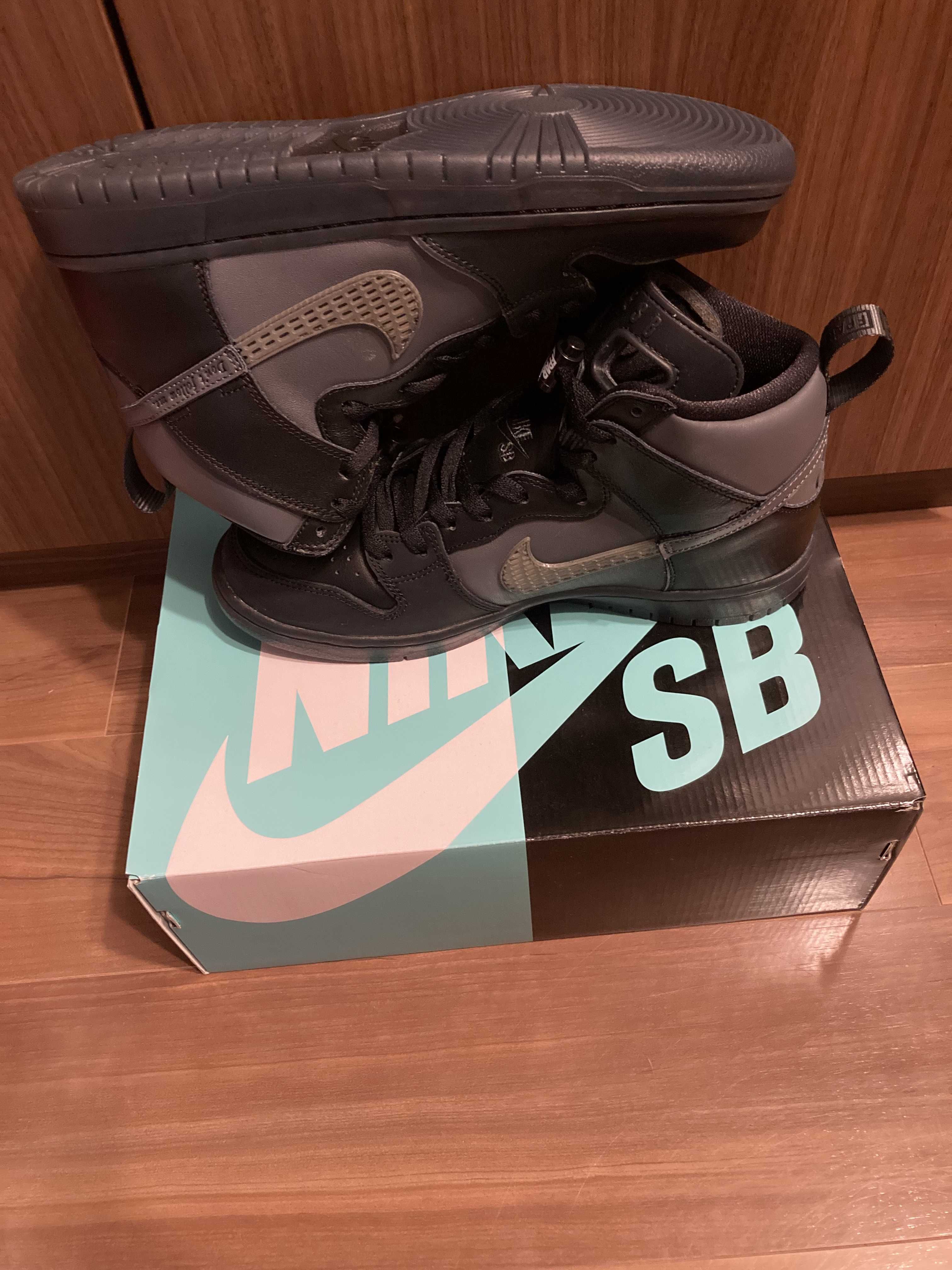 Nike SB Dunk High Pro PRM "Black"