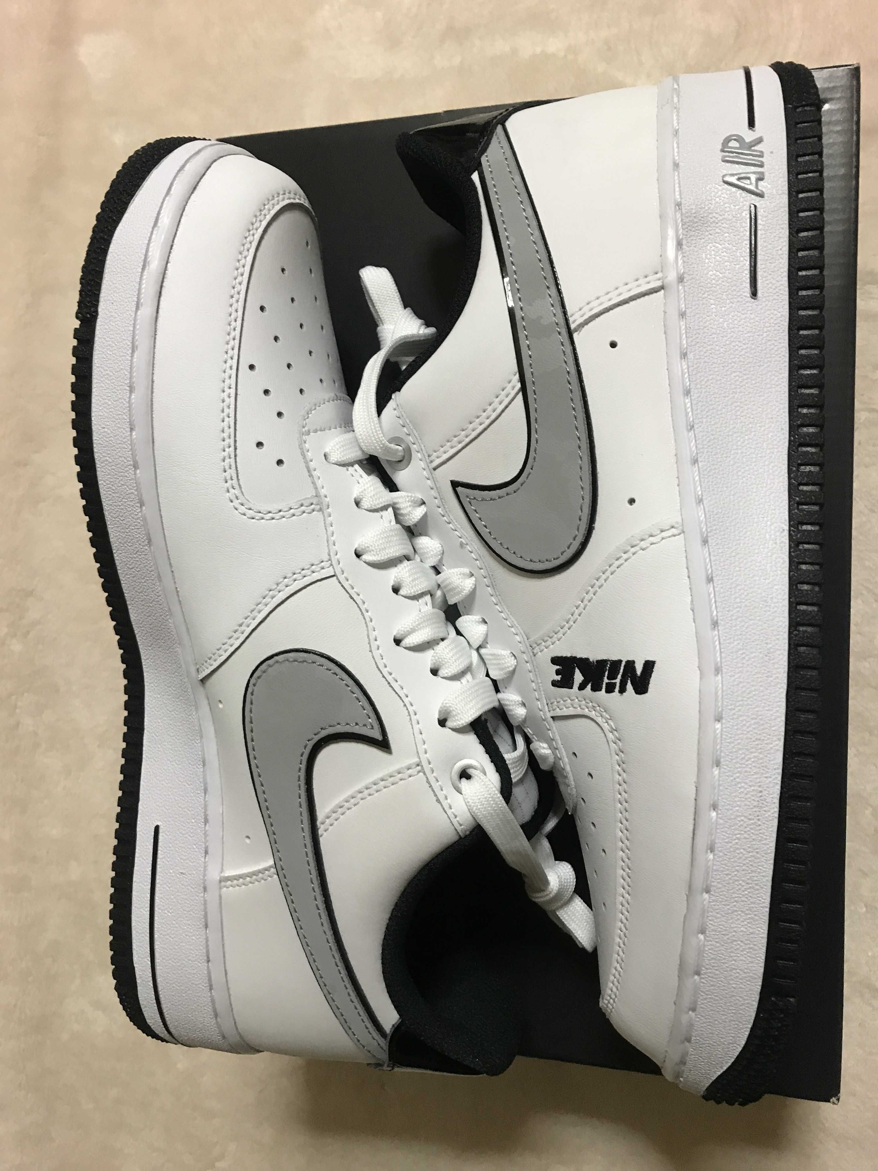 Nike Air Force 1 Low 07 "White/Black/Wolf Grey"