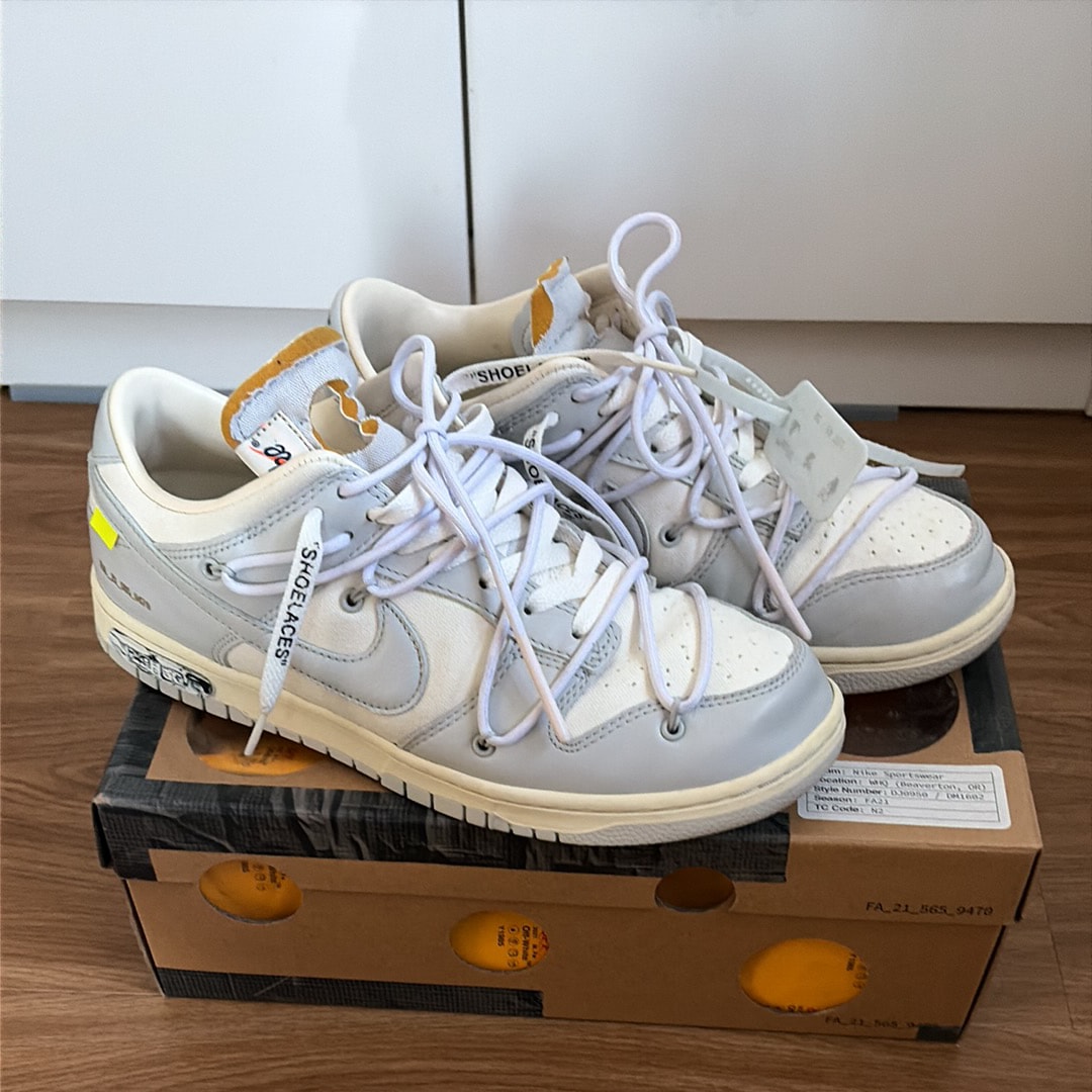 Off-White × Nike Dunk Low 1 of 50 "Lot.49"