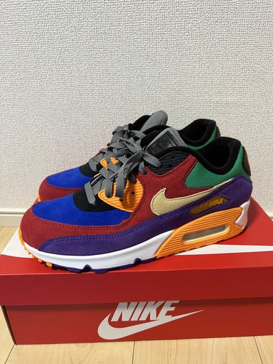 NIKE AIR MAX 90 "VIOTECH UNIVERSITYRED/PALE VANILLA/HYPER GRAPE"