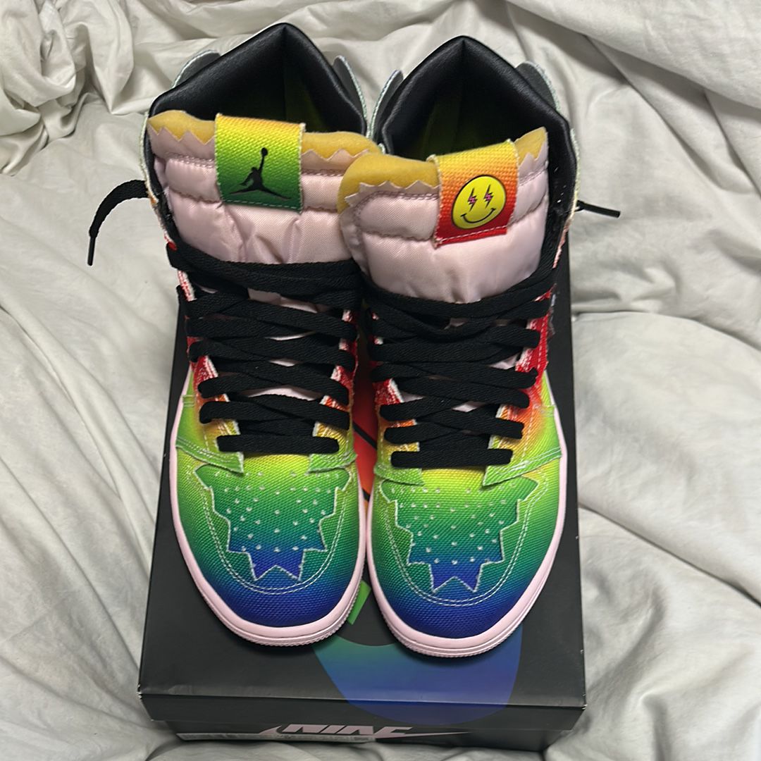 J Balvin × Nike Air Jordan 1 High OG "Rainbow"