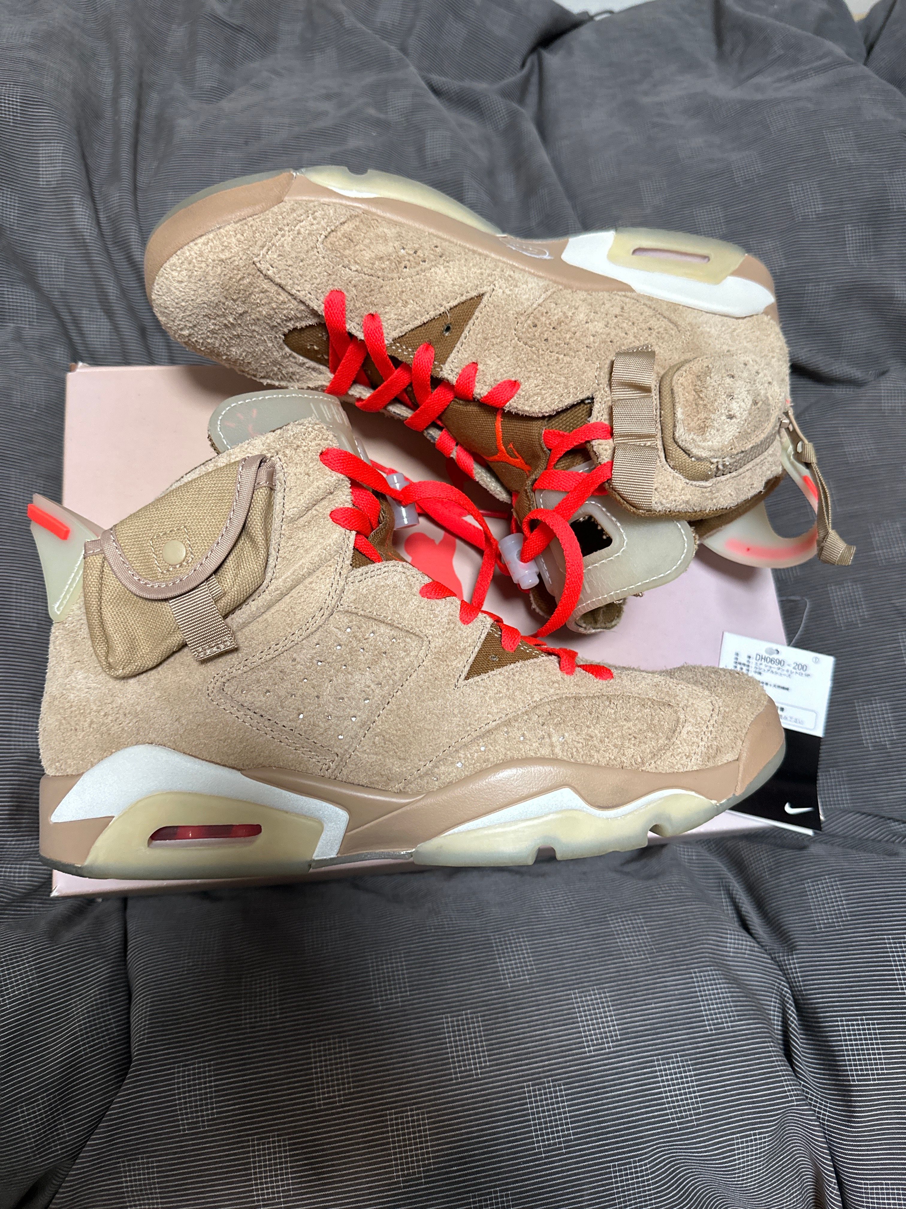 Travis Scott × Nike Air Jordan 6 "British Khaki"