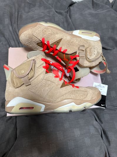 Travis Scott × Nike Air Jordan 6 "British Khaki"
