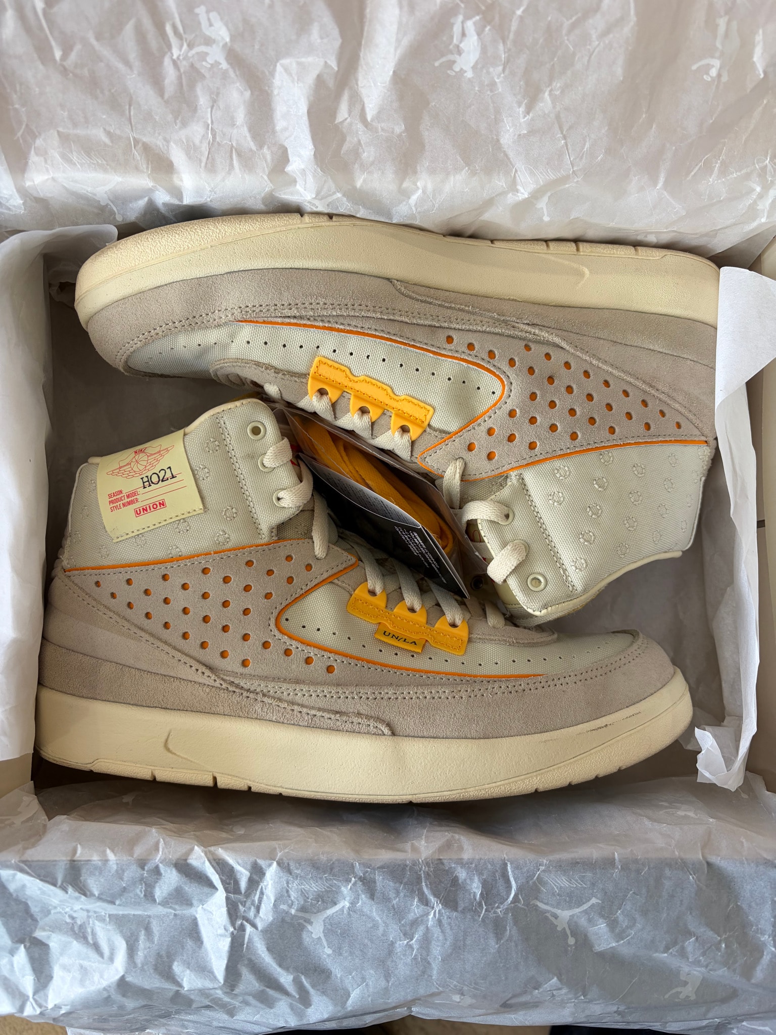 UNION × Nike Air Jordan 2 "Rattan"