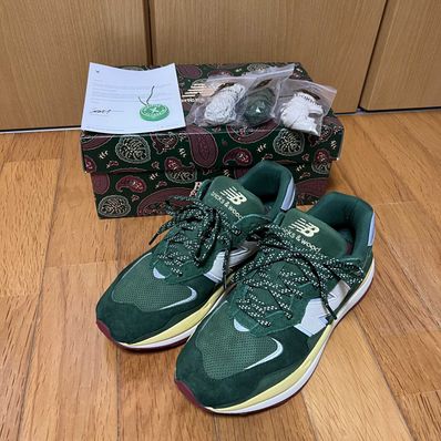 Bricks & Wood × New Balance 5740 "Forest Green/Natural/White"