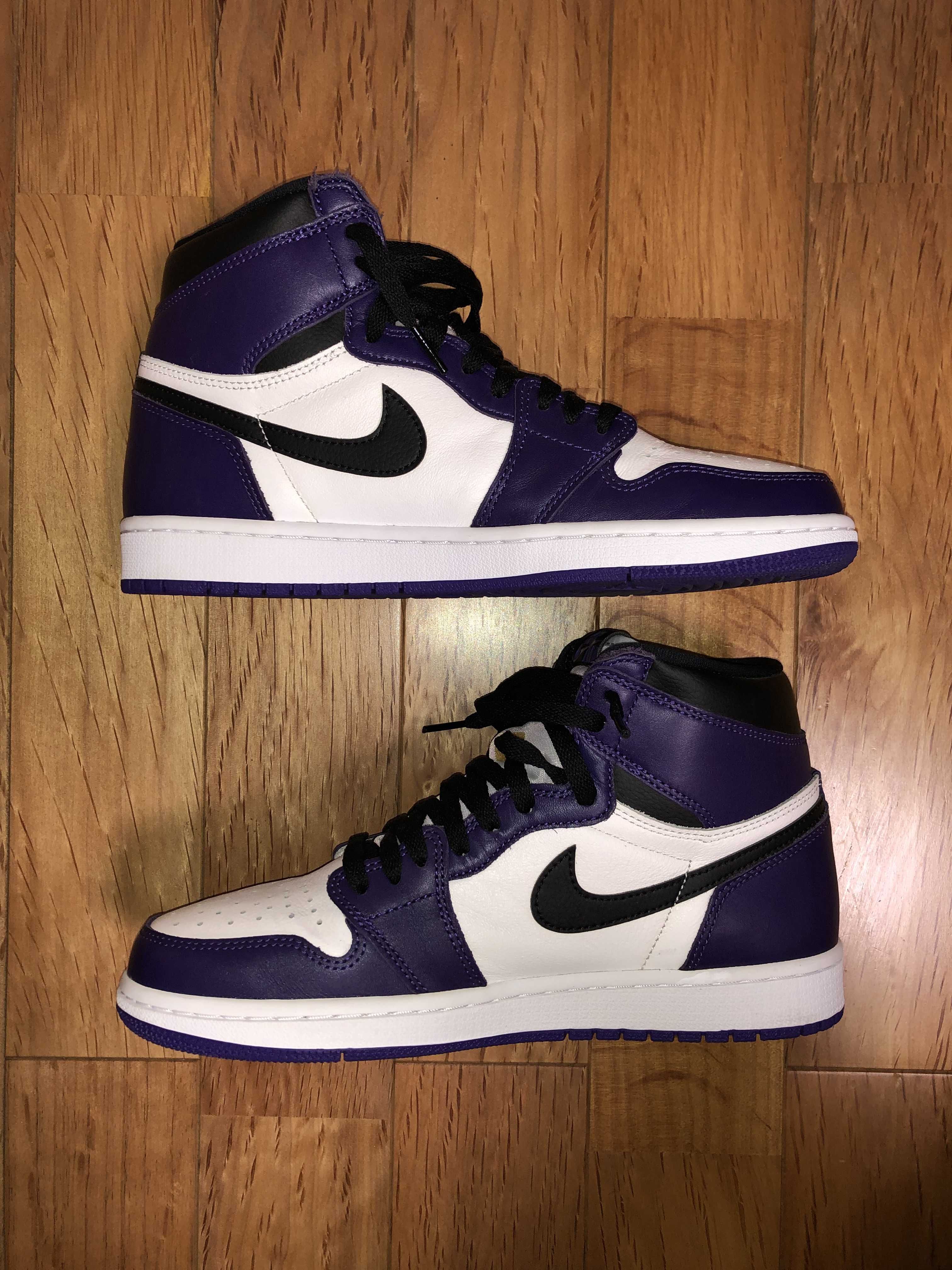 Nike Air Jordan 1 Retro High OG "Court Purple White/Black" (2020)