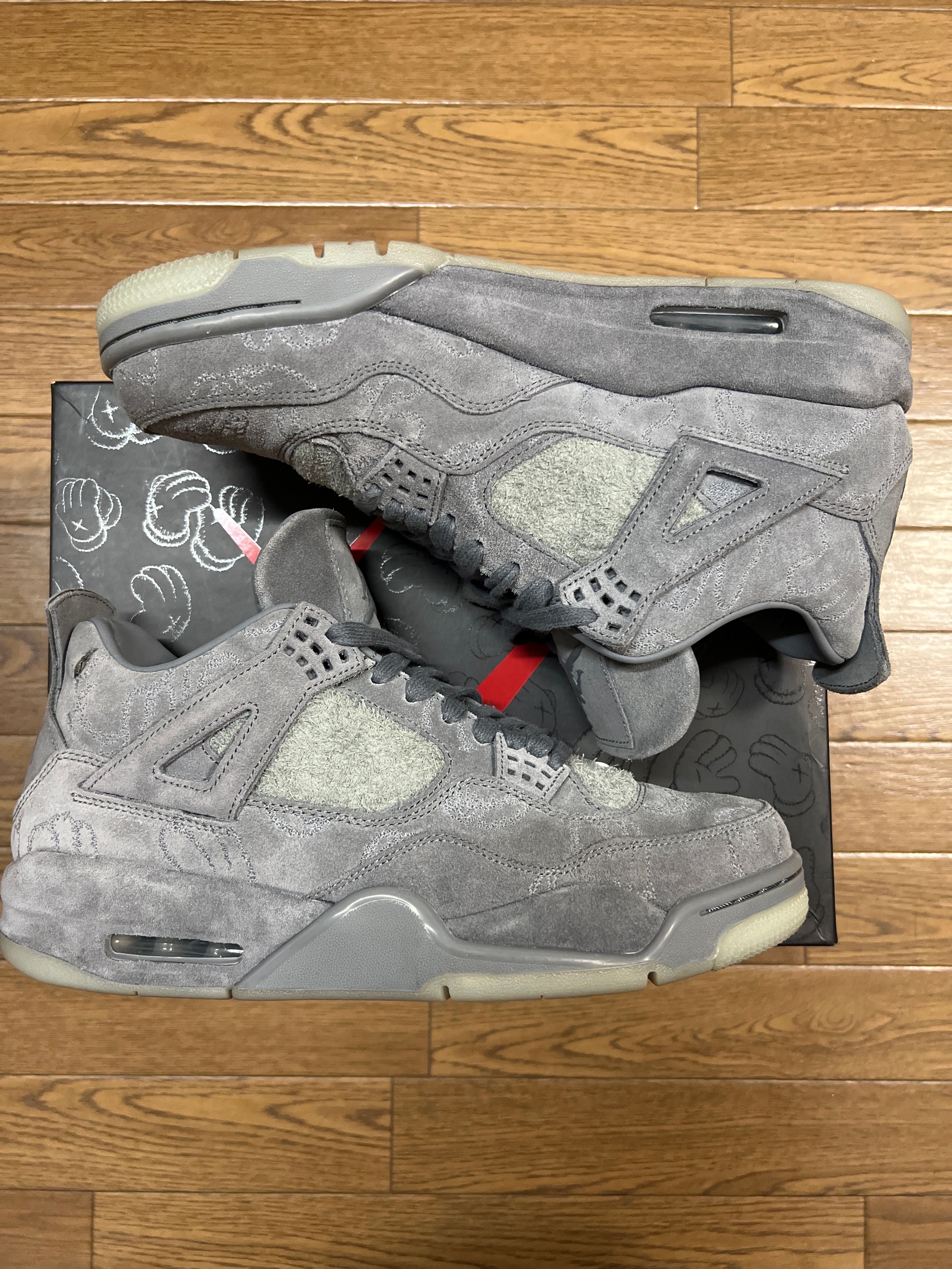 KAWS × Nike Air Jordan 4 Retro "Grey"