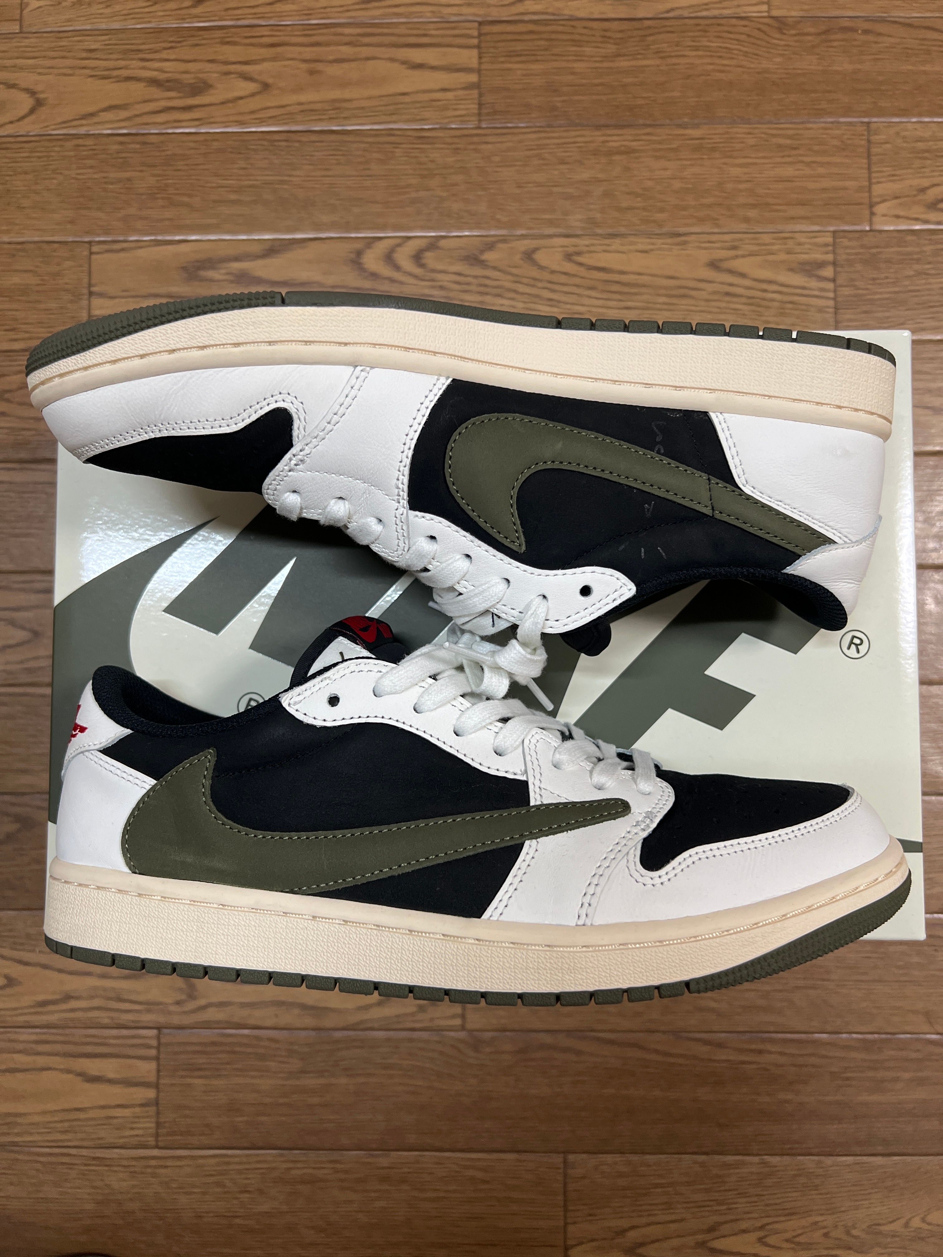 Travis Scott × Nike Women's Air Jordan 1 Low OG "Medium Olive"