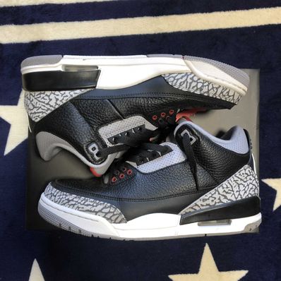 Nike Air Jordan 3 Retro OG "Black Cement" (2018)