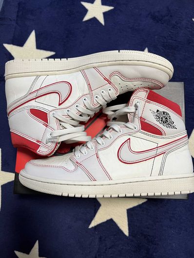 Nike Air Jordan 1 Retro High OG "Sail/University Red"