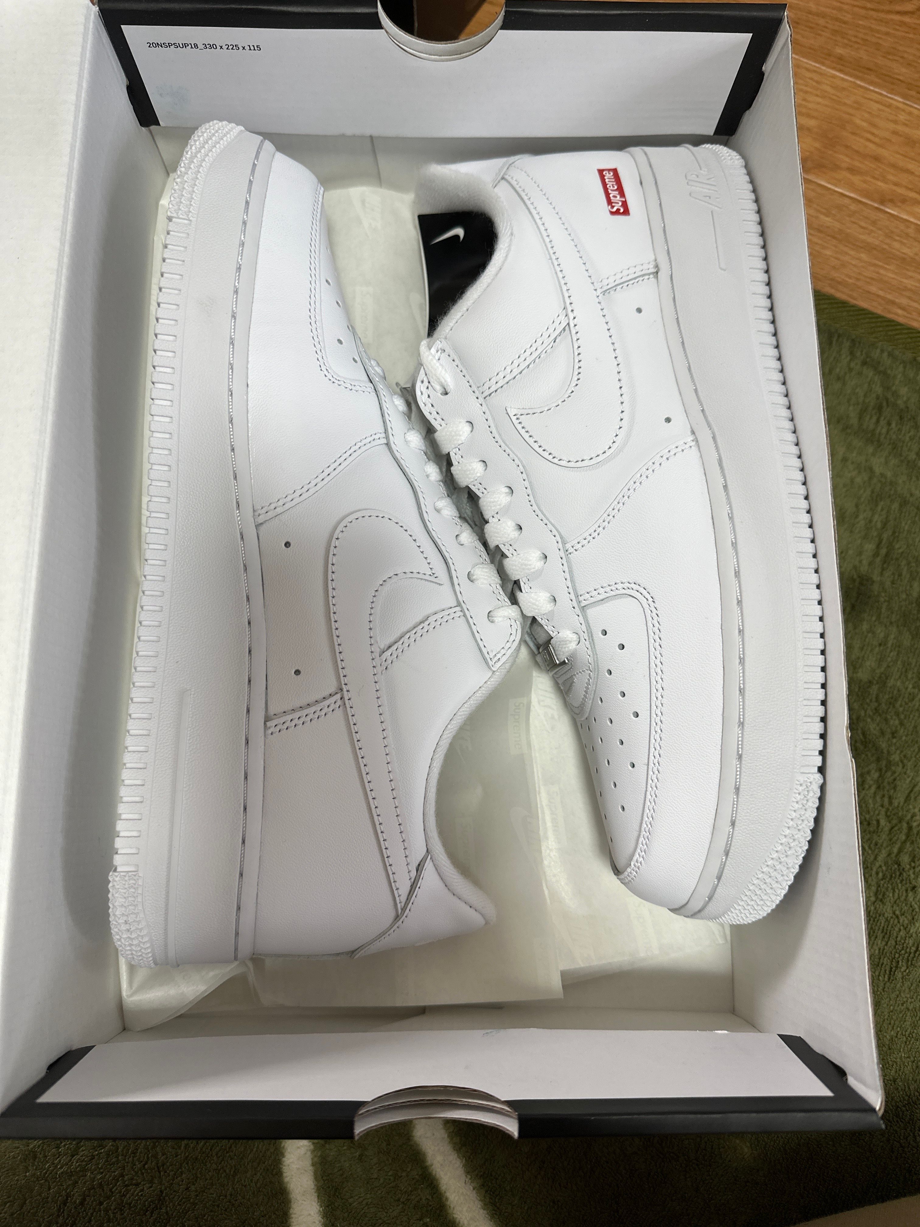 Supreme × Nike Air Force 1 Low "White"