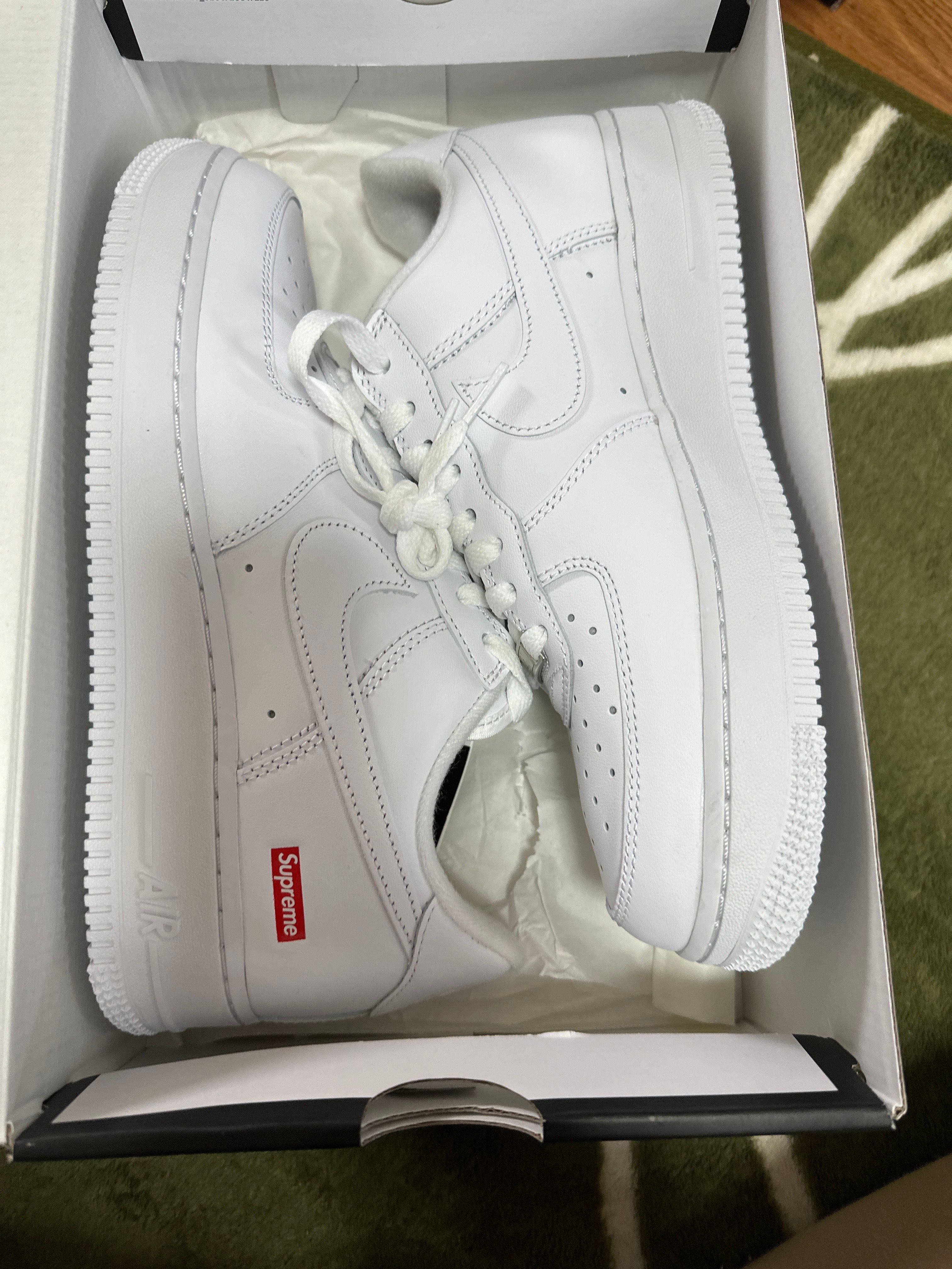 Supreme × Nike Air Force 1 Low "White"